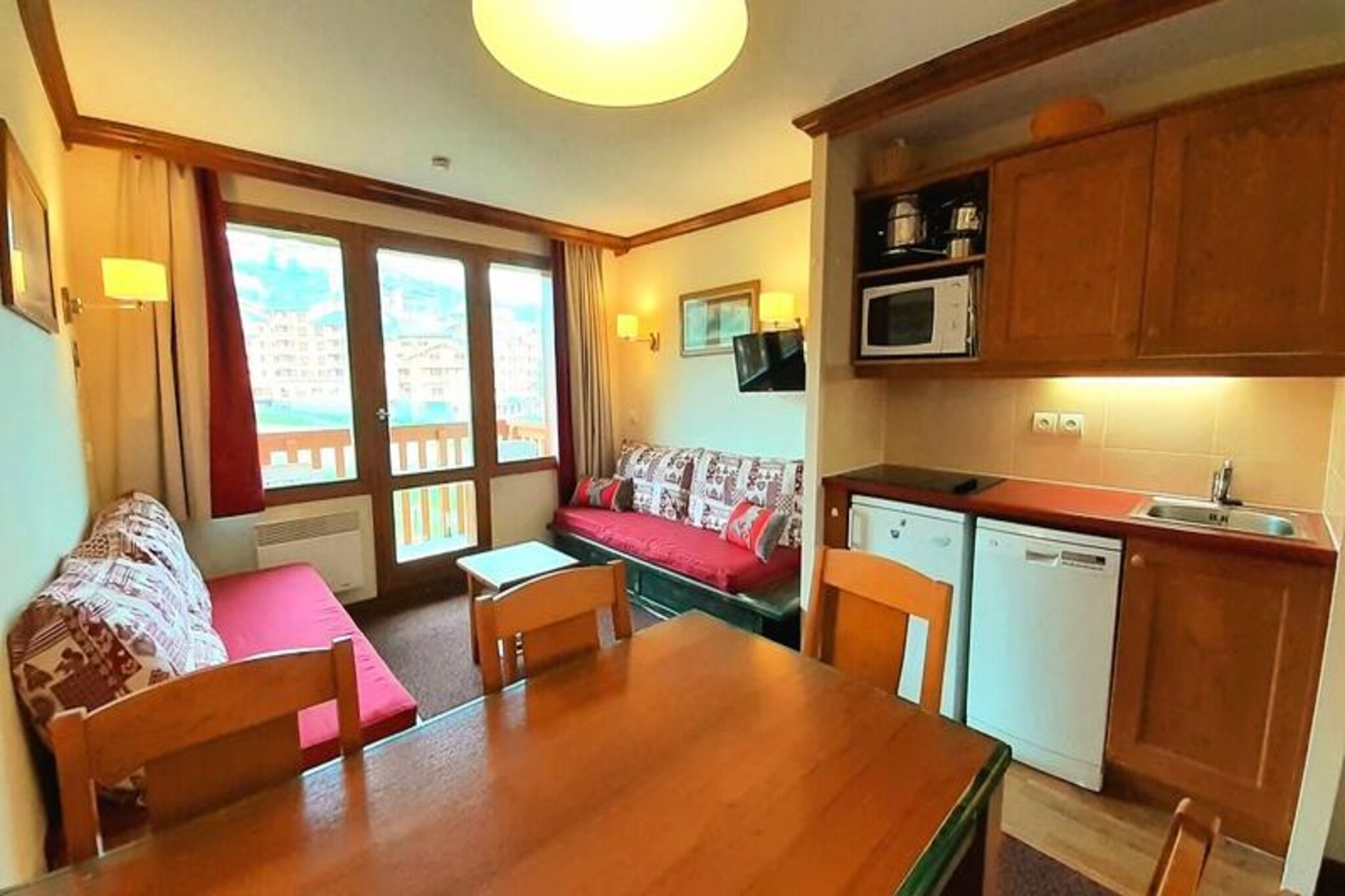 Apartment in Plagne Soleil with Ski Access
