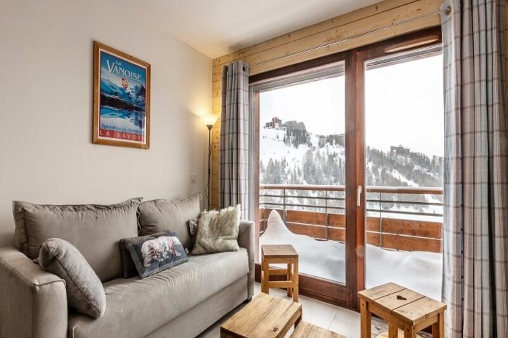 Apartment in Plagne Centre with Mont Blanc View