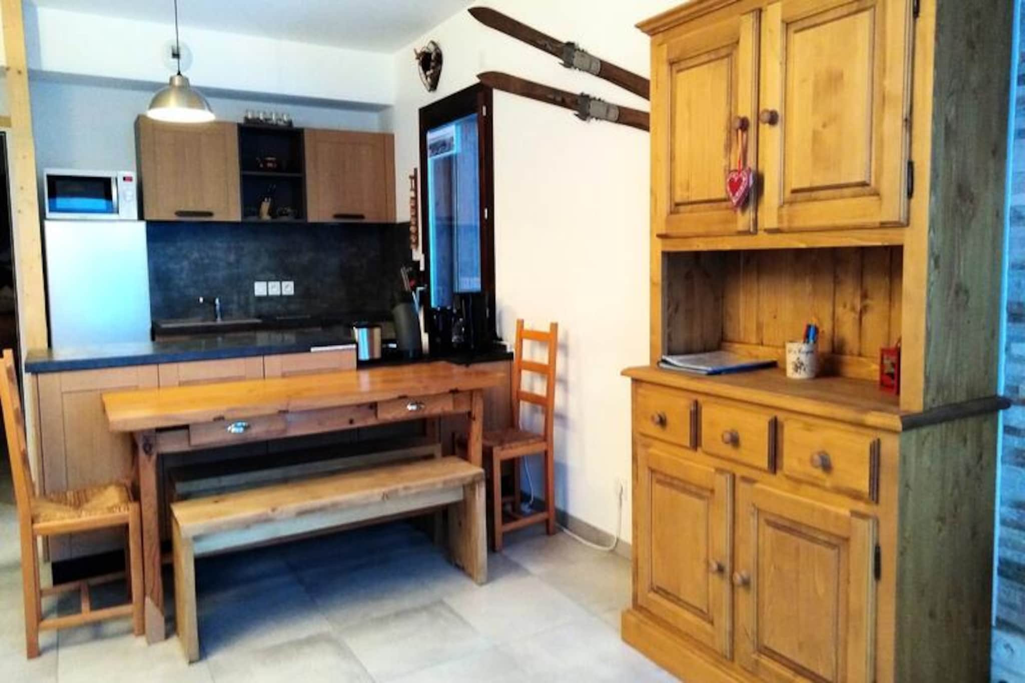 Apartment in Plagne Centre with Ski Access