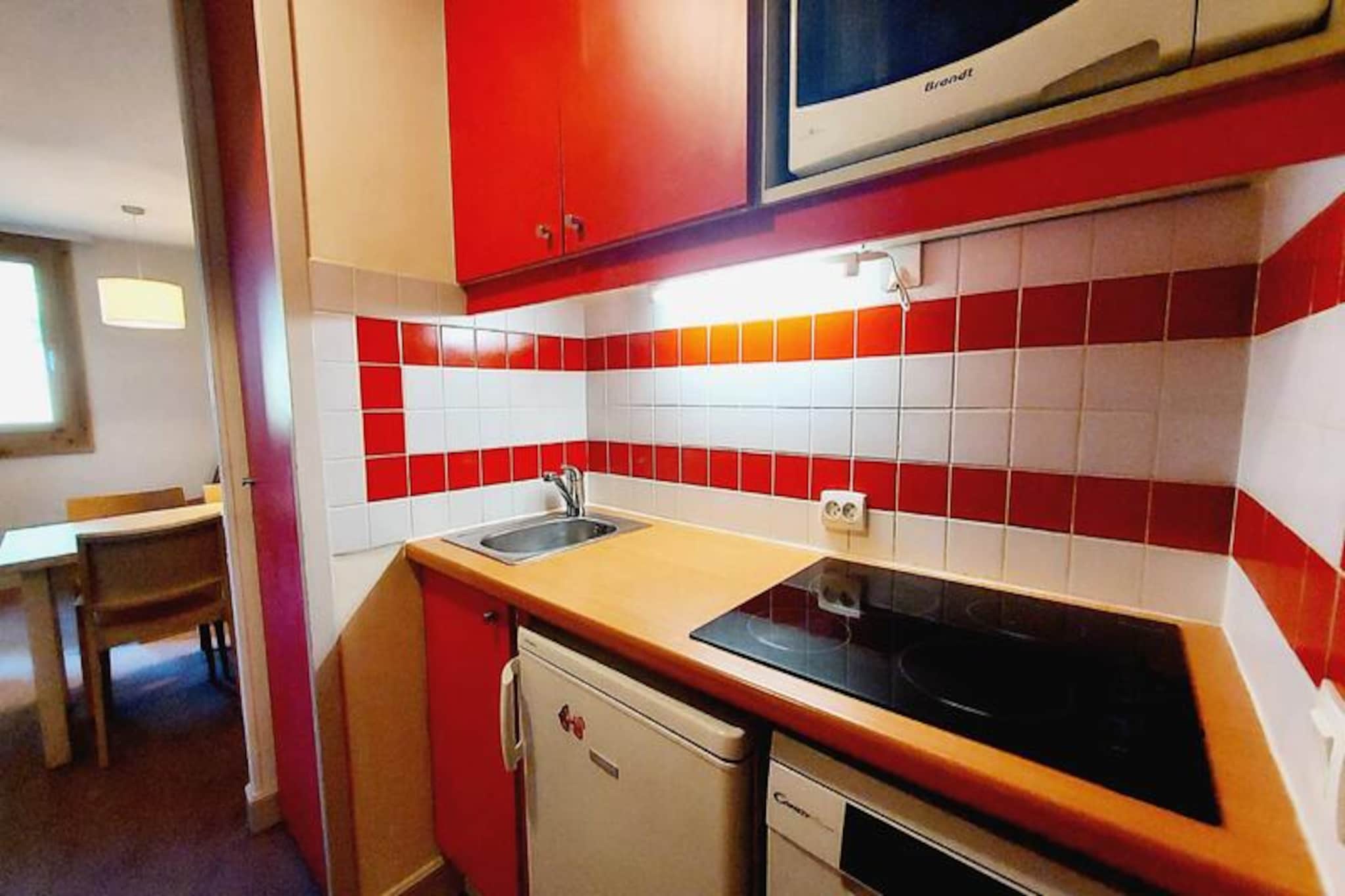Apartment in Plagne 1800 with Pool Access