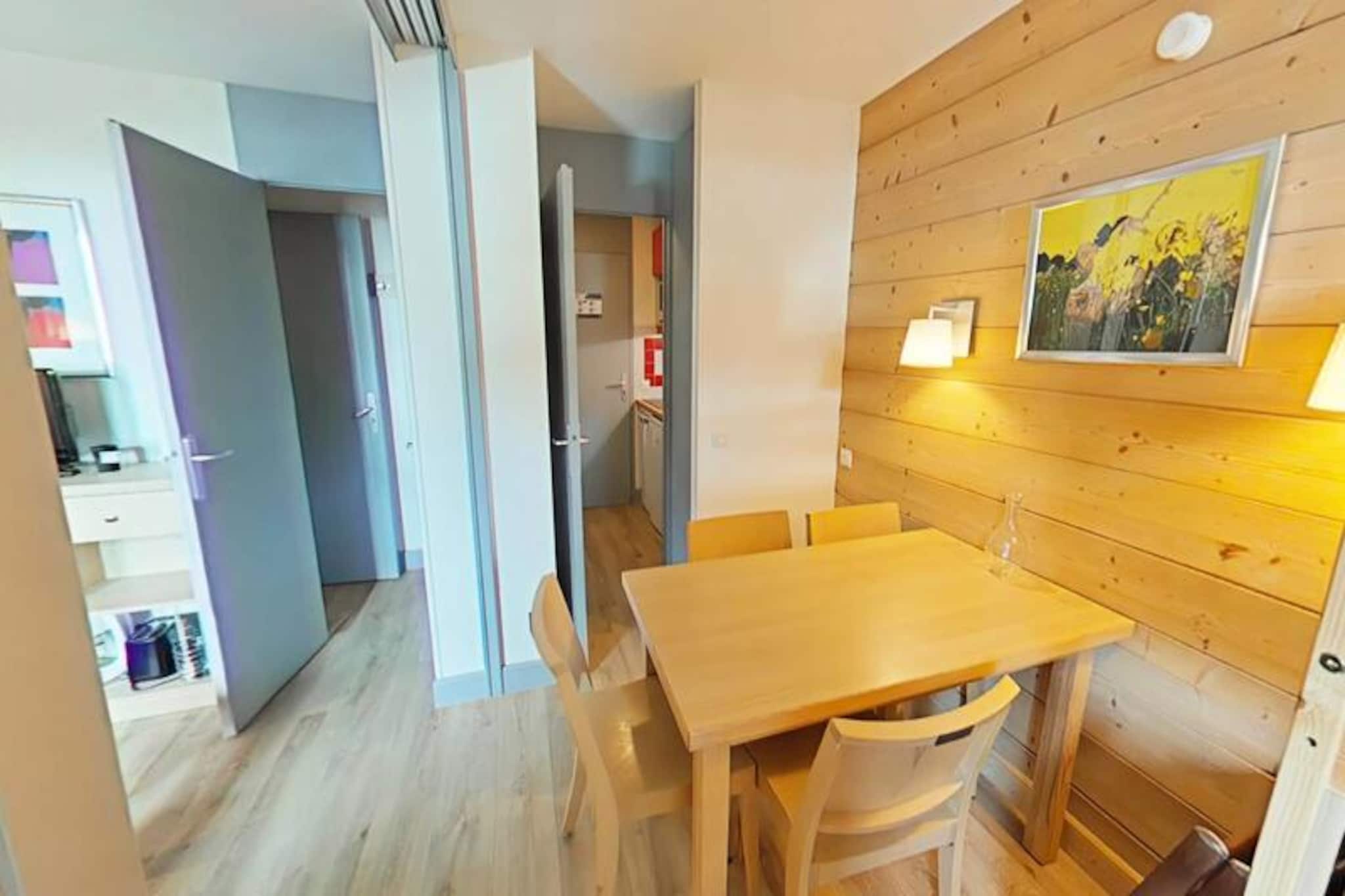 Apartment in Plagne with Pool Access