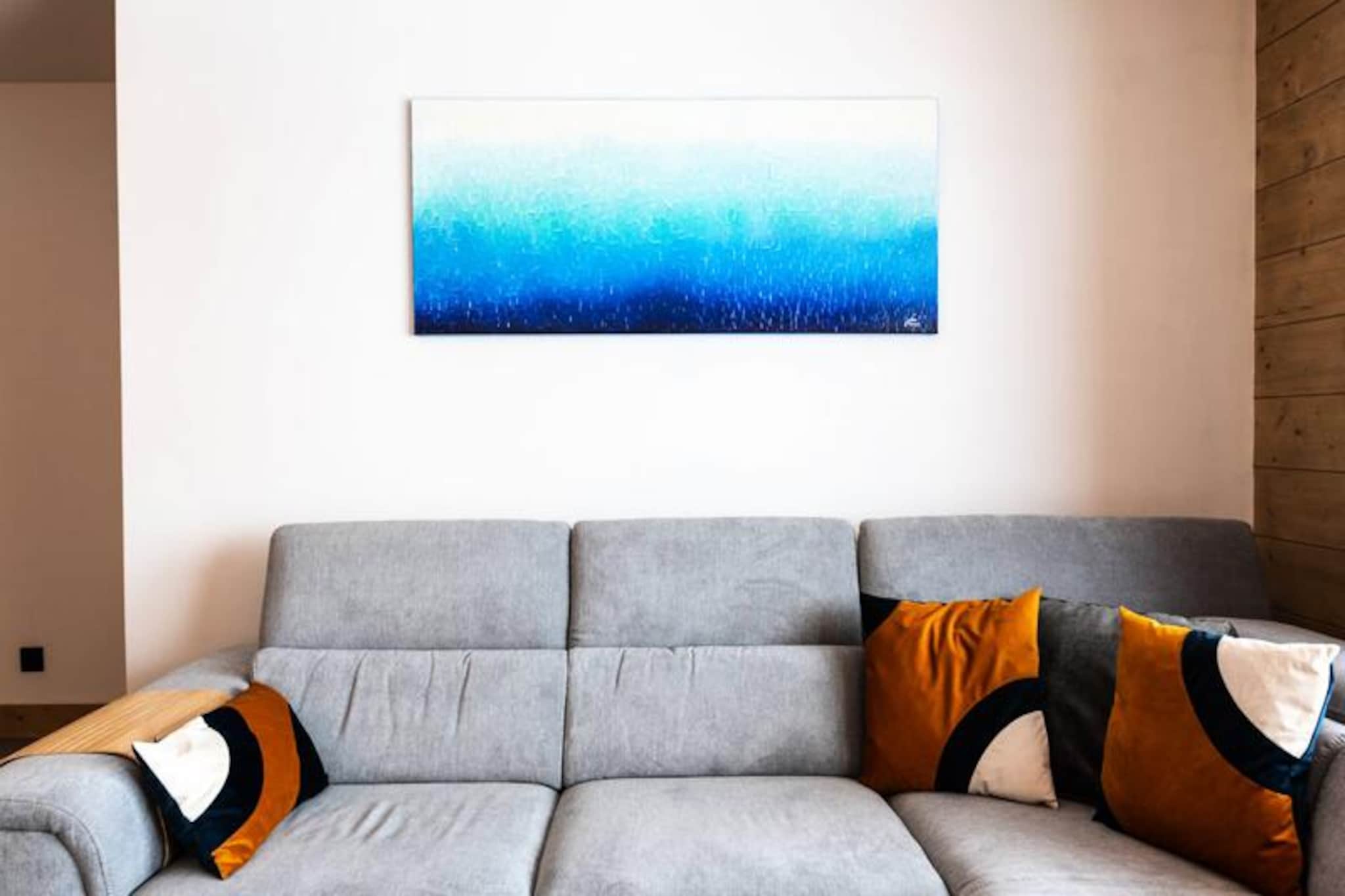 Apartment in Plagne Centre with Mont Blanc View