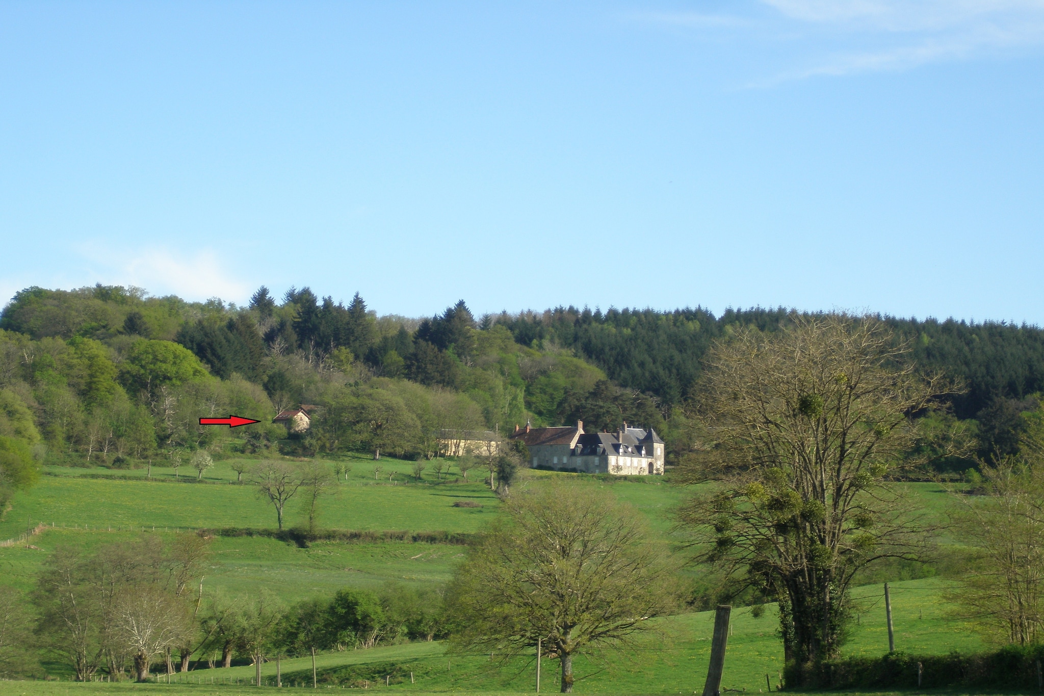 Laiterie du manoir de Thard - Gebieden zomer 1km