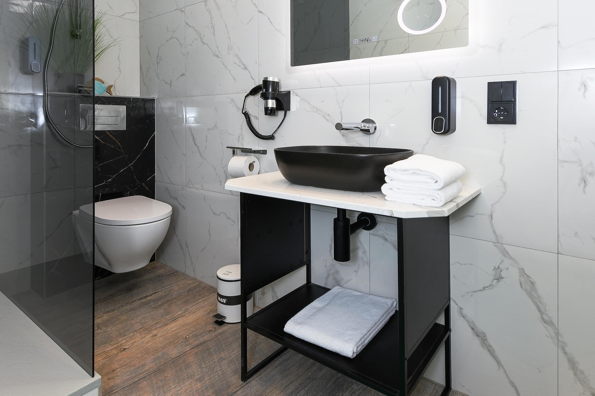 Haus Strandkorb 2-Salle de bain