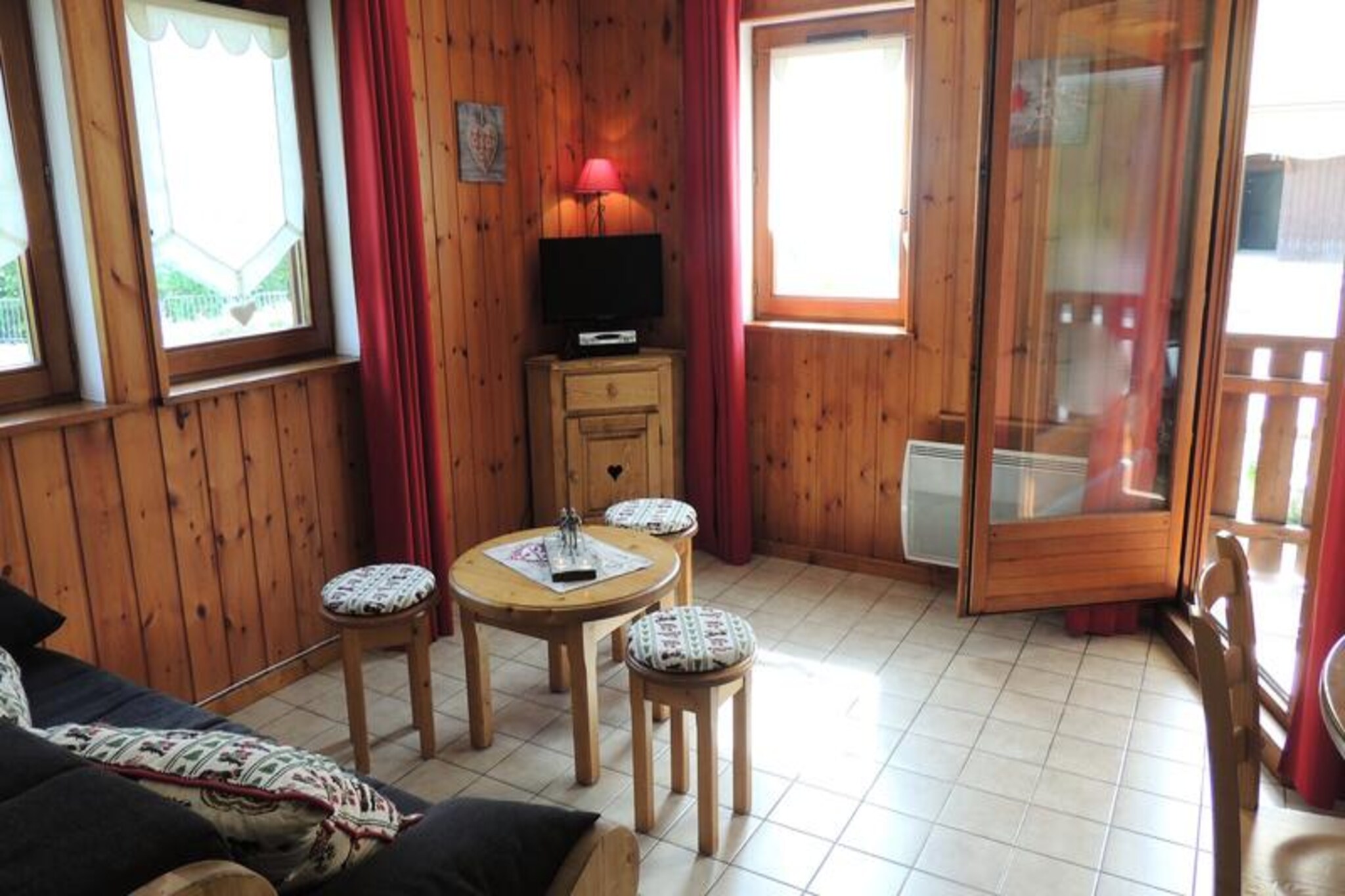Apartment near Mont Chery Ski Slopes
