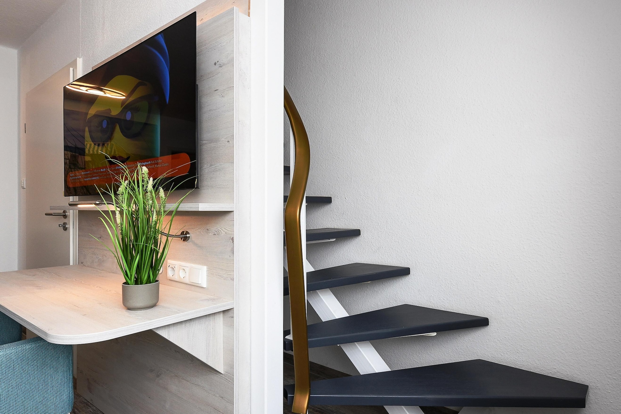 Haus Strandkorb 3-Escalier