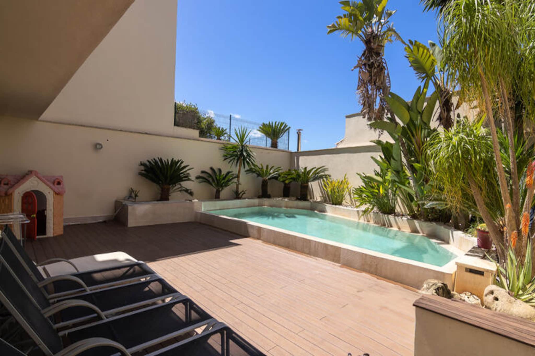 Villa in Muro with Mountain Views & Pool