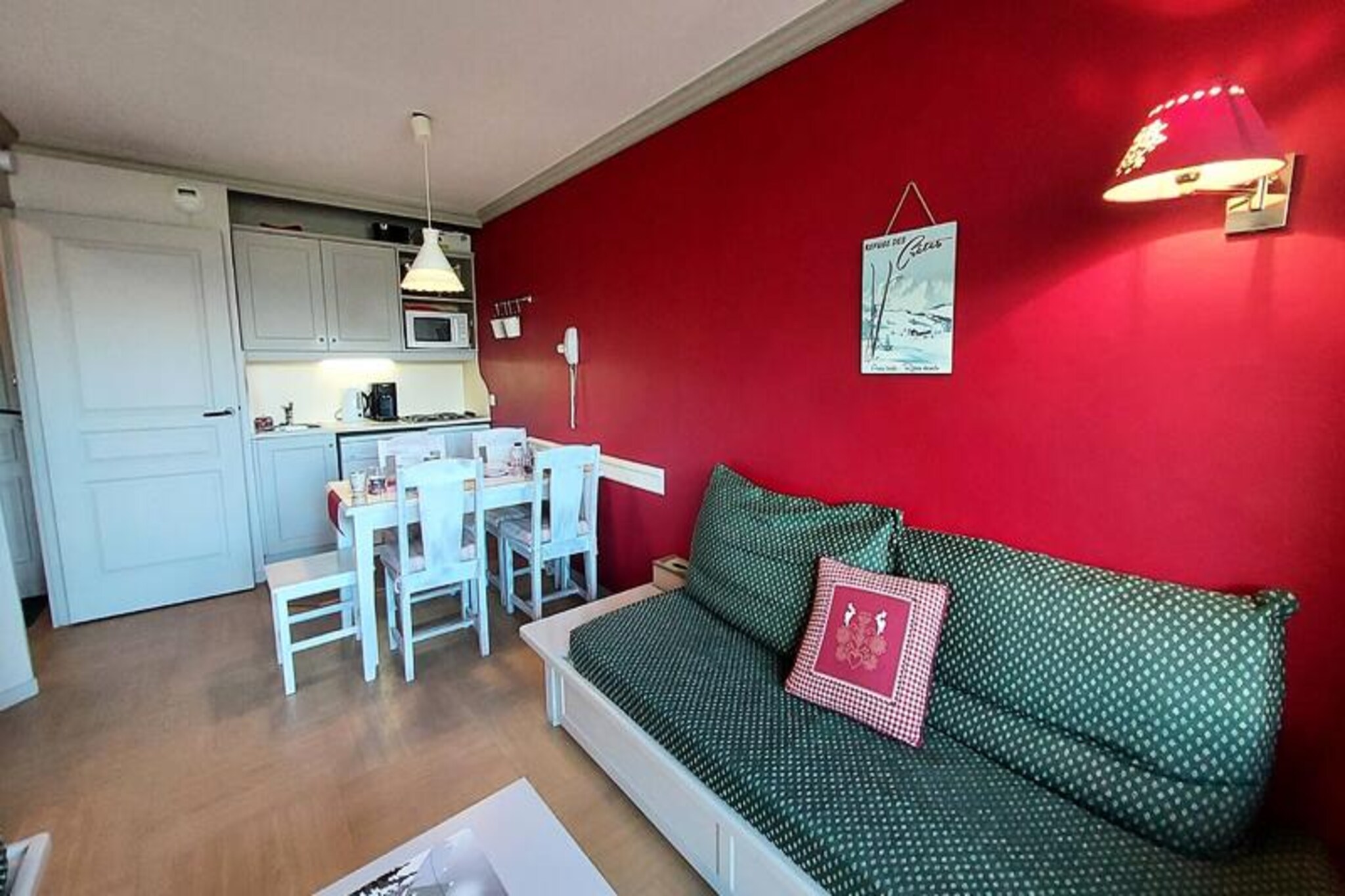 Apartment in Montchavin with Mont Blanc View