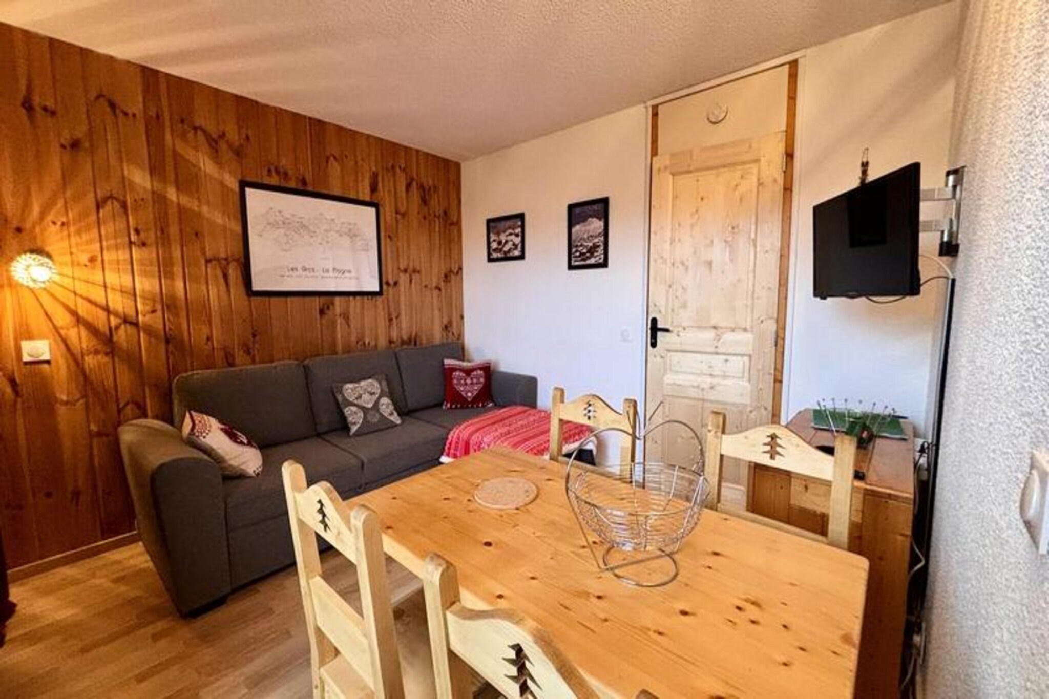 2-room apartment for 4 people, 25m²