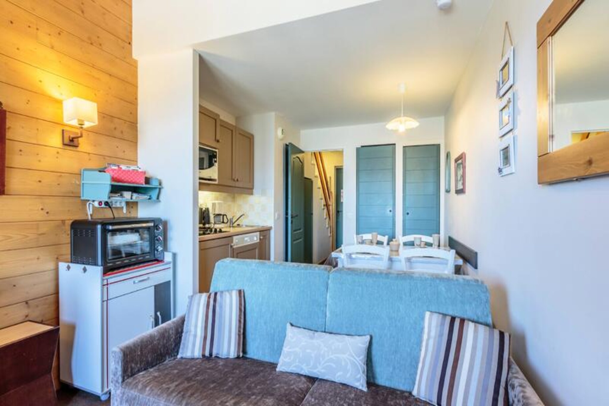 Apartment in Montchavin with Ski Access