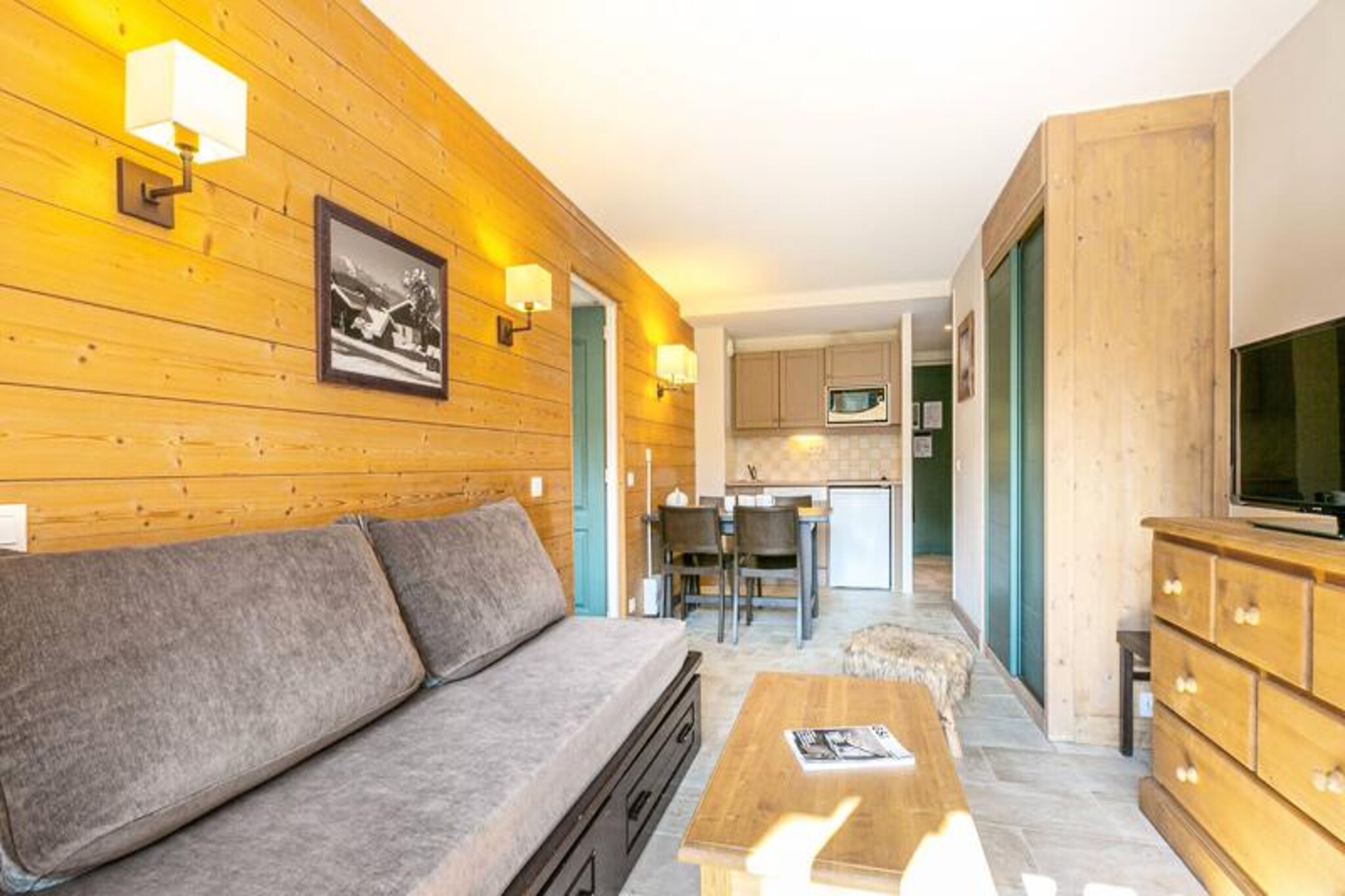 2-room apartment for 5 people, 36m²