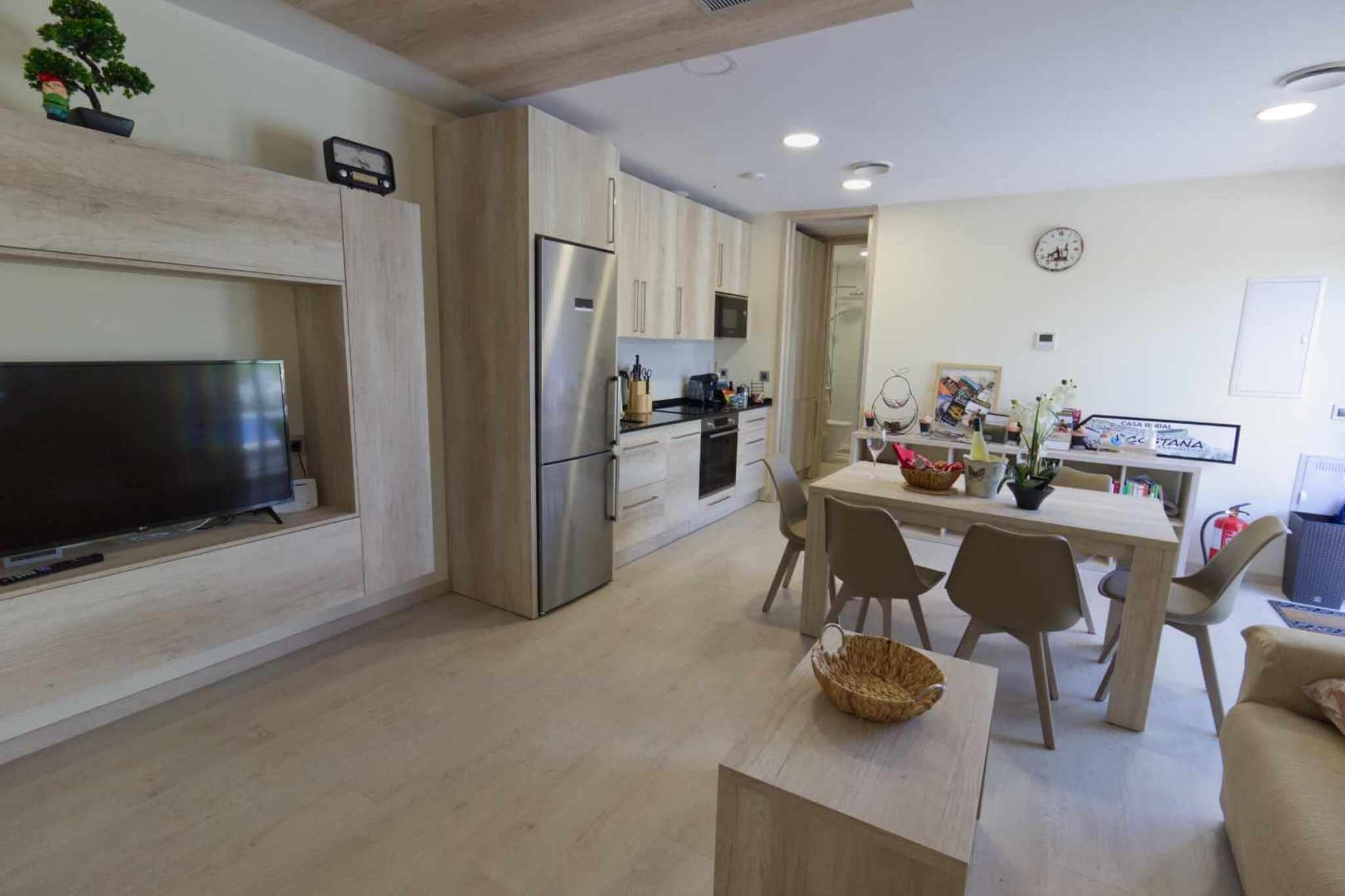 Casa rural La Costana de Barbadillo ONLY ADULTS-Woonkamer