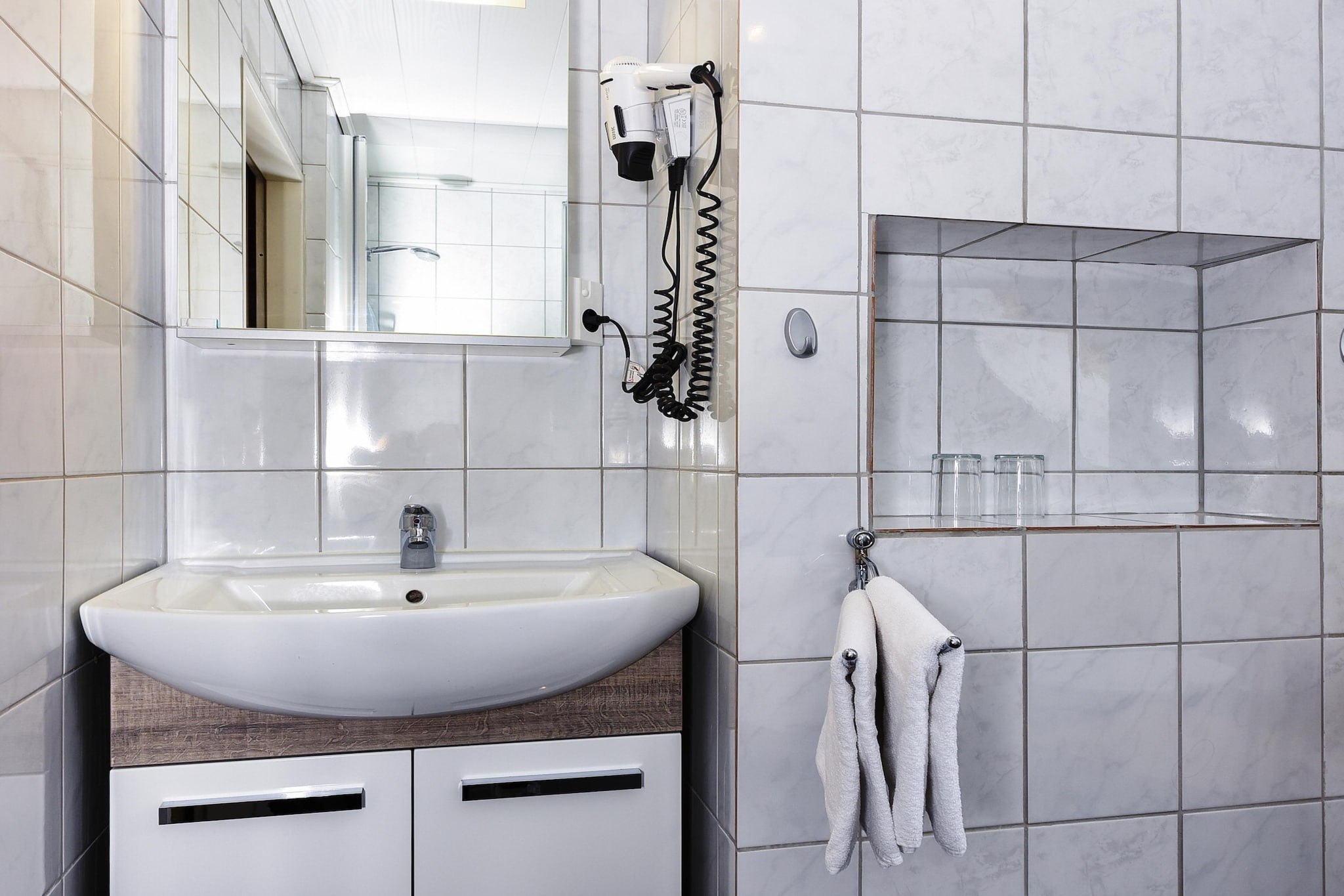 Deichblick Haus Hafeneck-Badezimmer