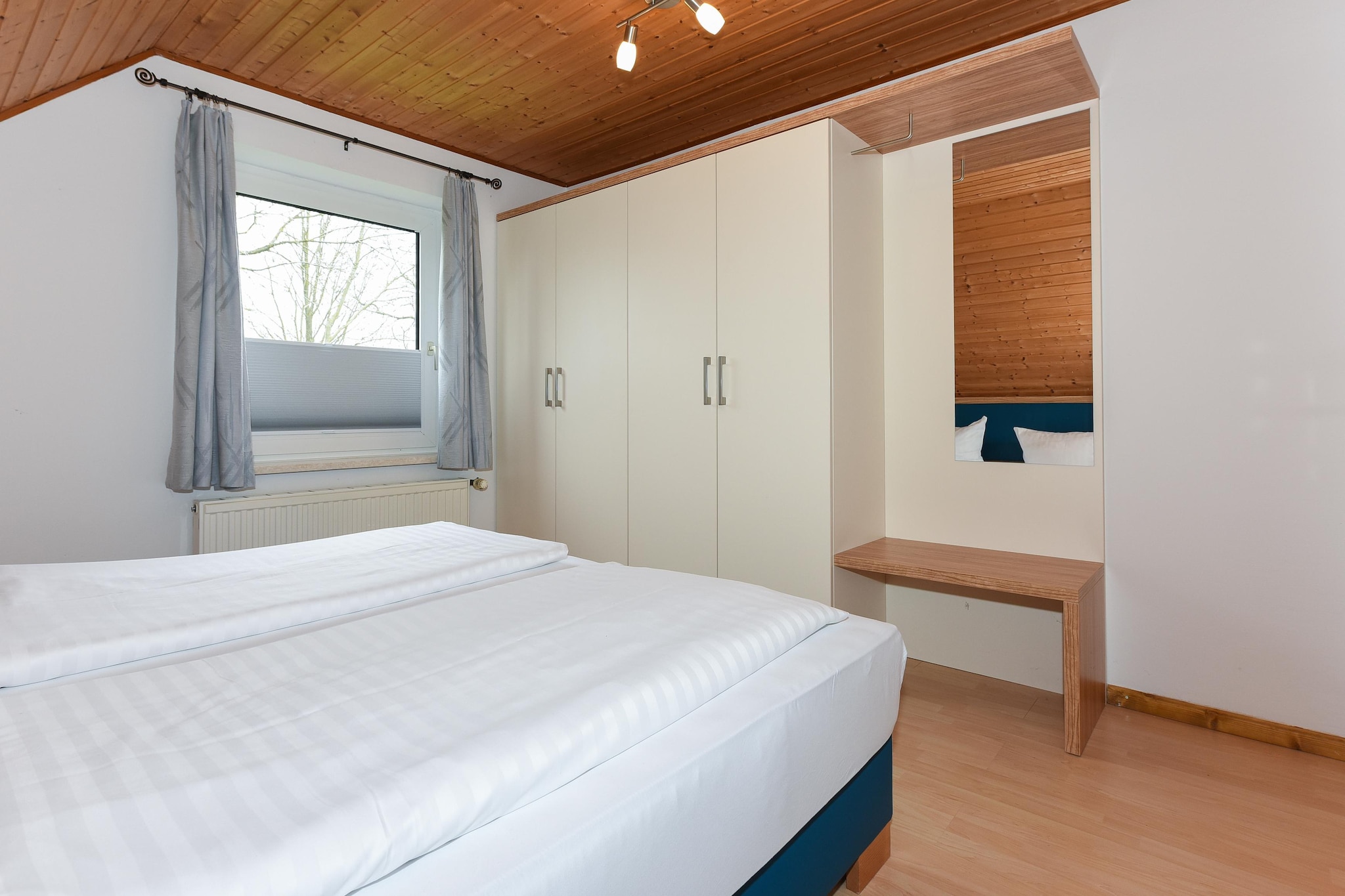 Deichblick Haus Hafeneck-Schlafzimmer