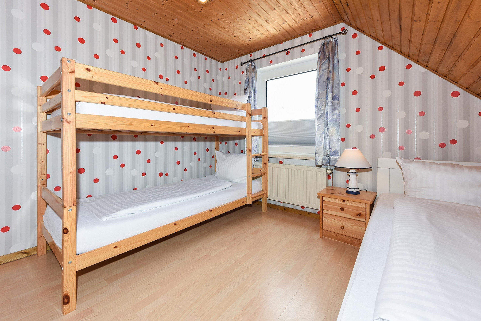 Deichblick Haus Hafeneck-Schlafzimmer