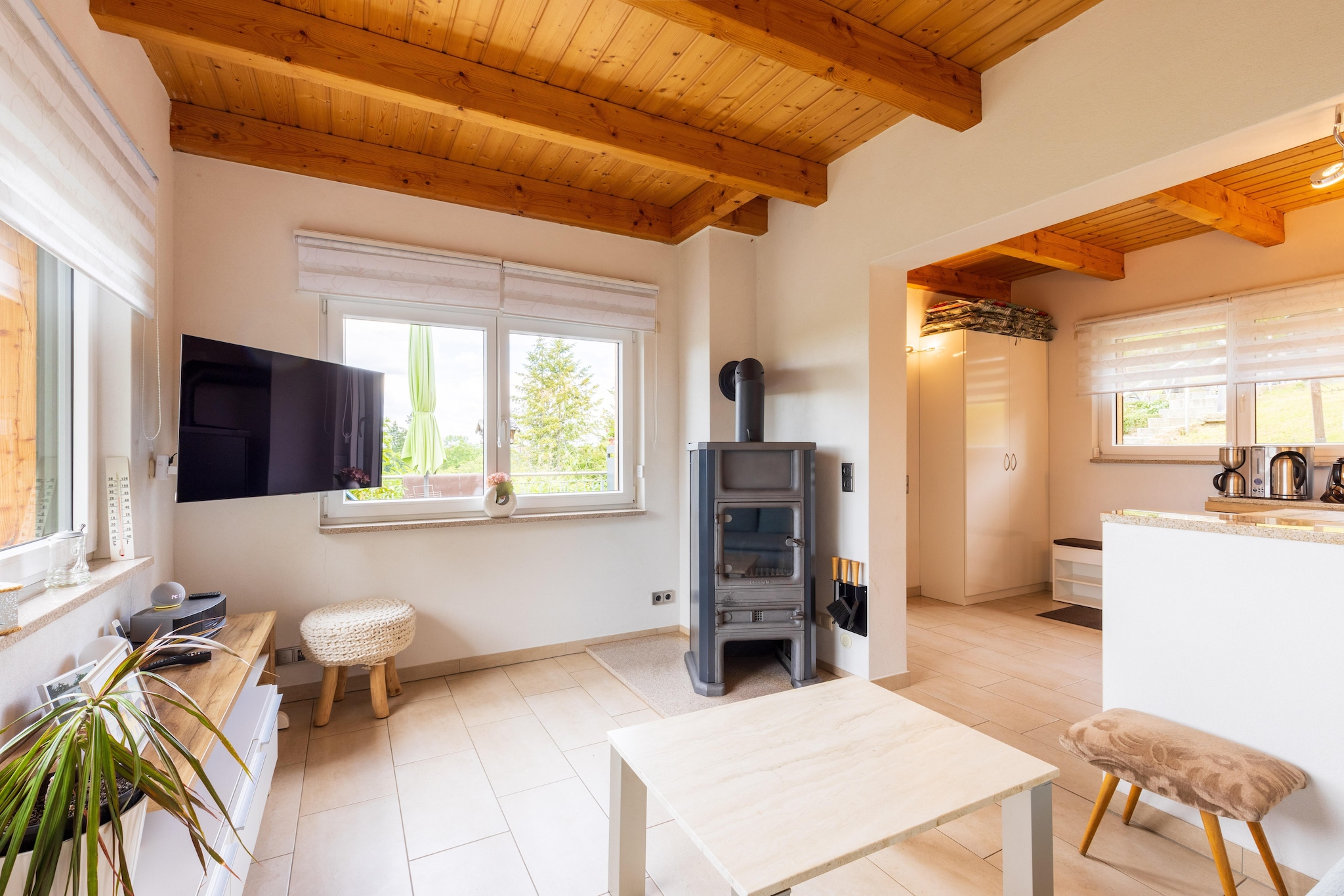 Teufelsmauerblick-Woonkamer