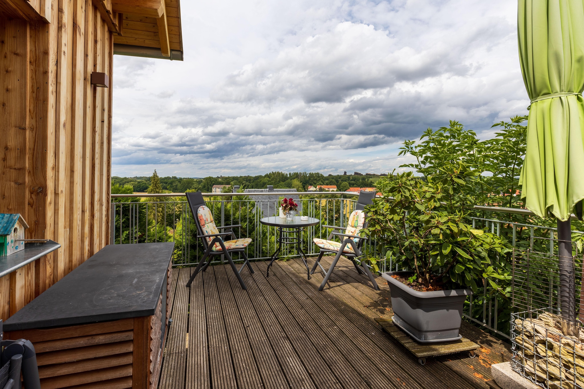 Teufelsmauerblick-Terrasbalkon