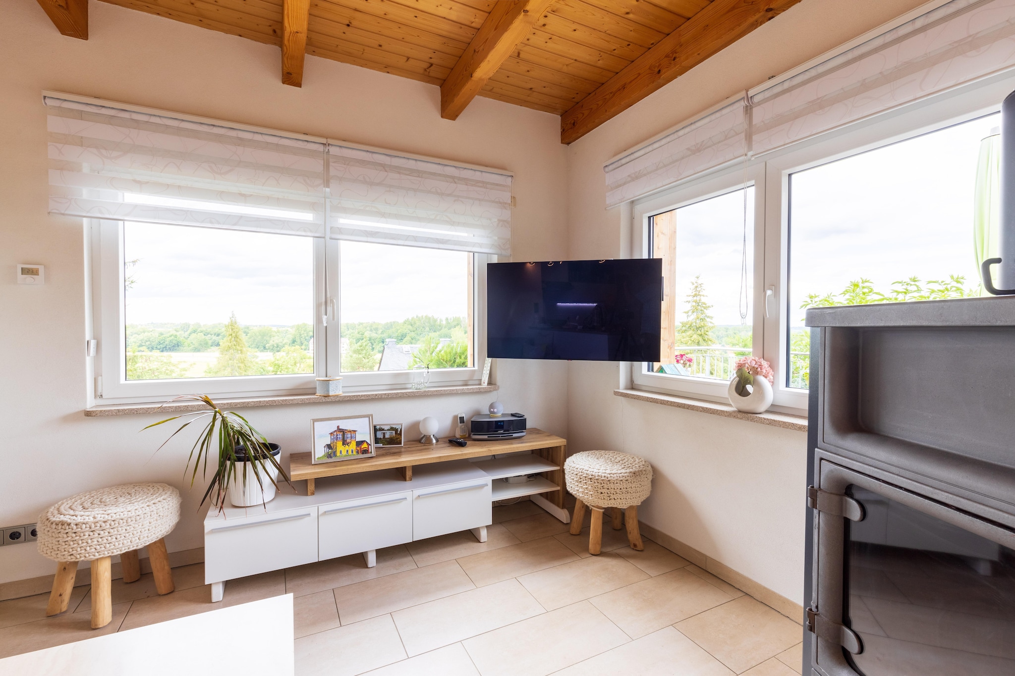 Teufelsmauerblick-Woonkamer