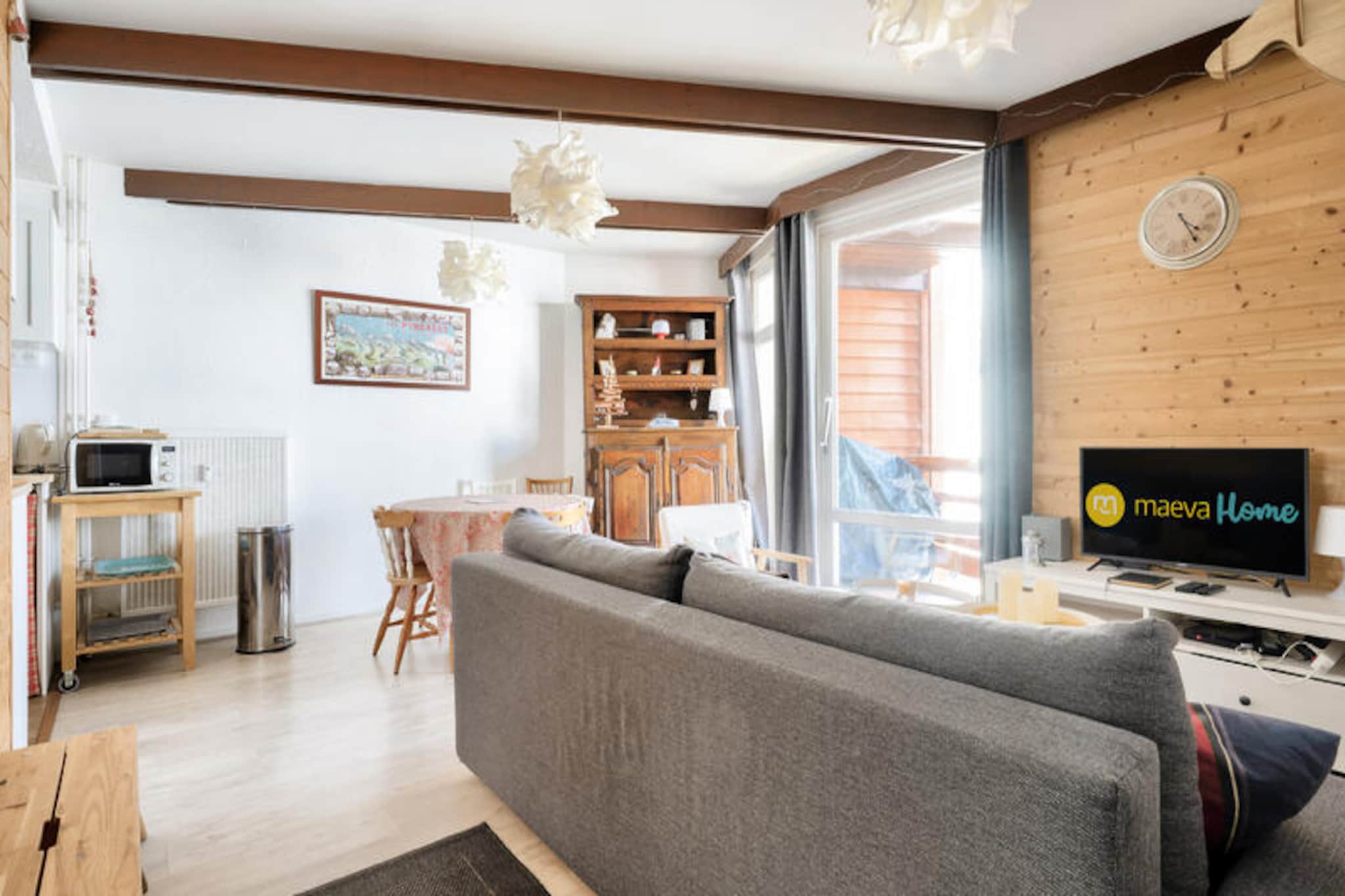 Apartment in La Mongie near Ski Lifts