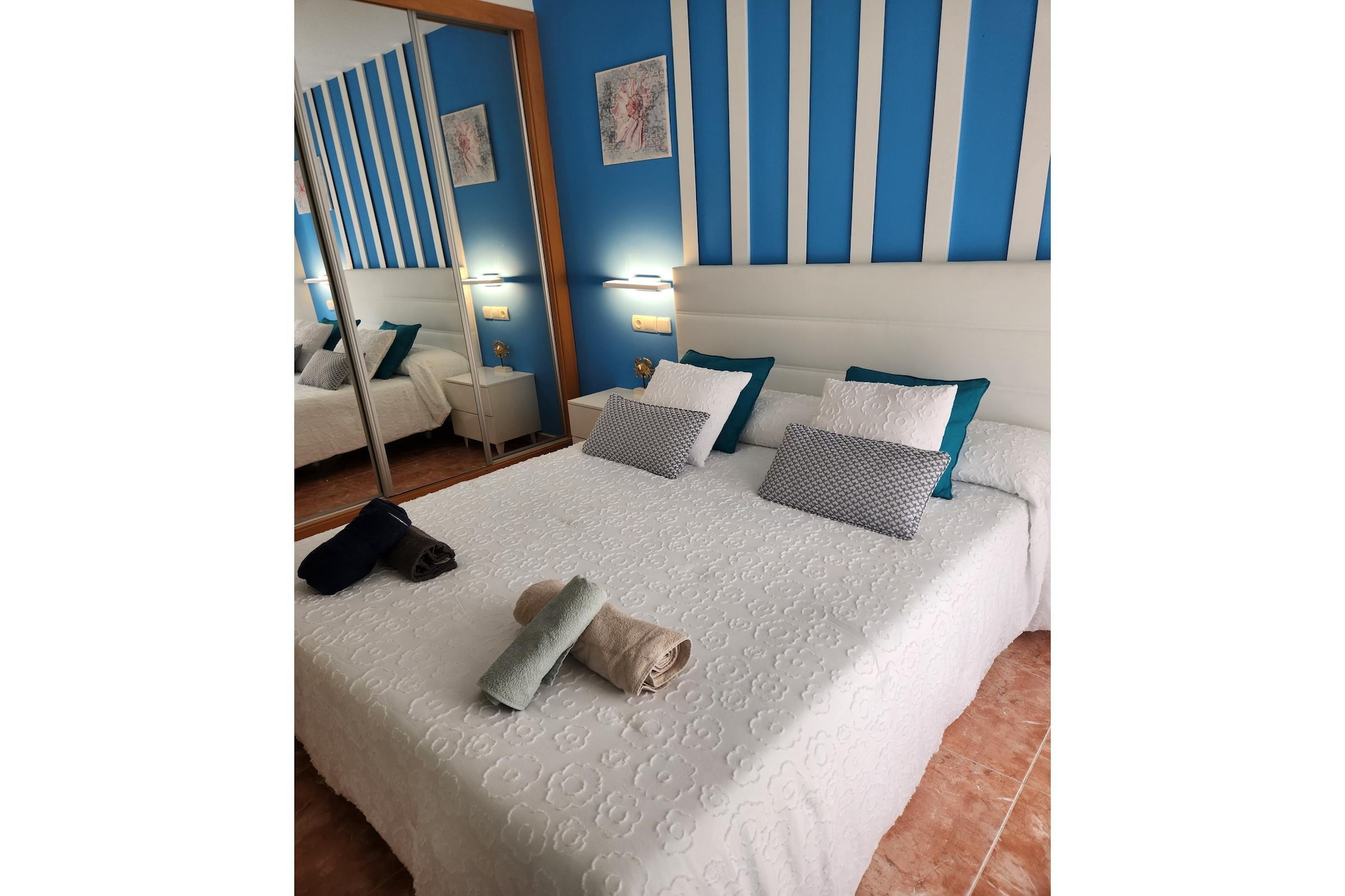 CT 362 AL - Primera Linea - Beachfront - Vera Playa-Schlafzimmer