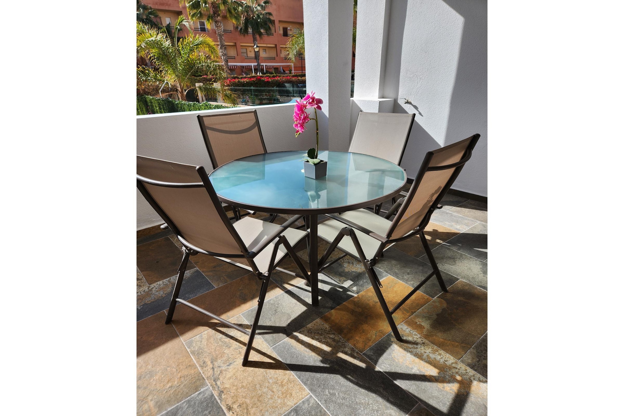 CT 362 AL - Primera Linea - Beachfront - Vera Playa-Terrasse/Balkon