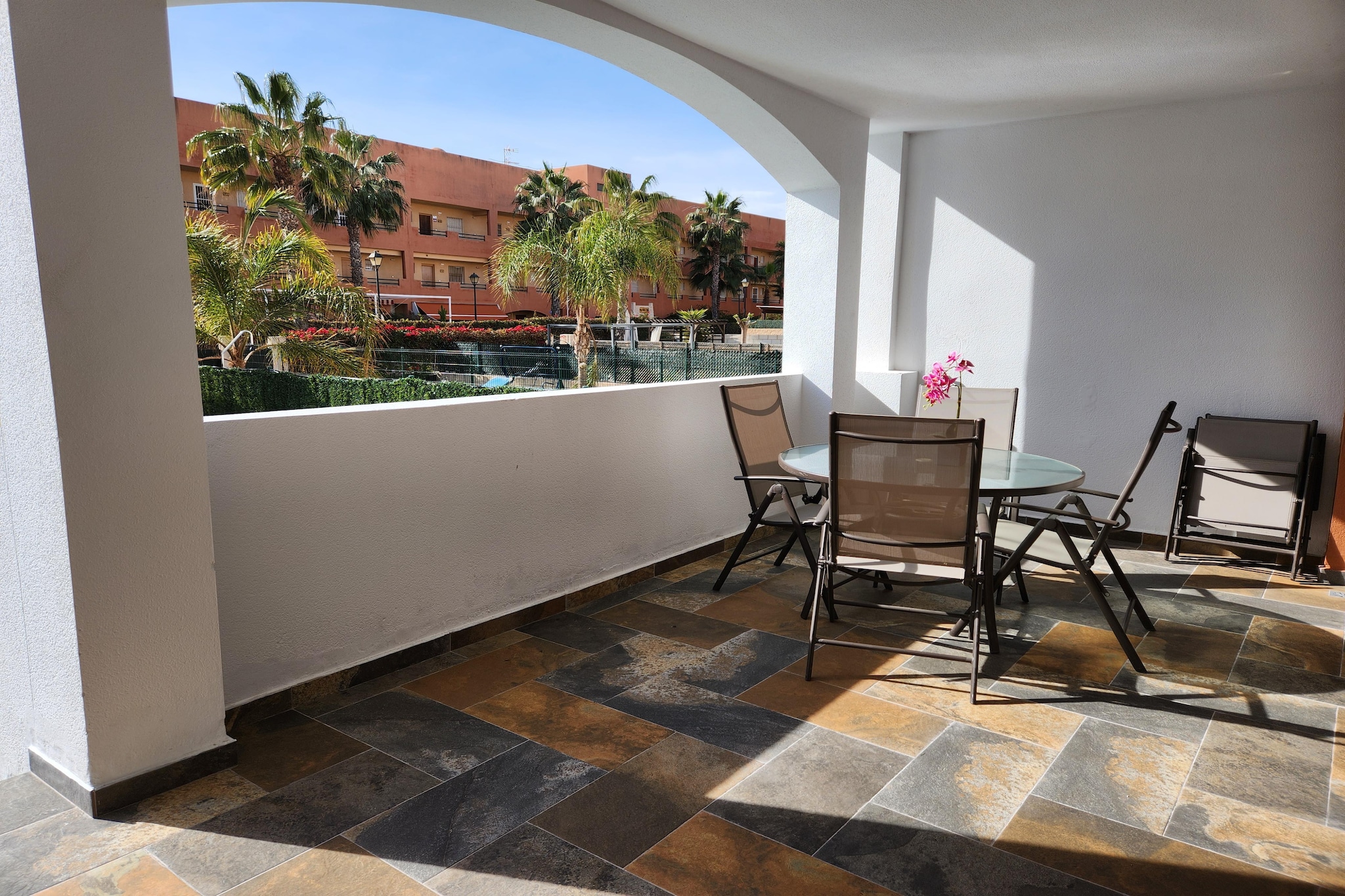 CT 362 AL - Primera Linea - Beachfront - Vera Playa-Terrasse/Balkon