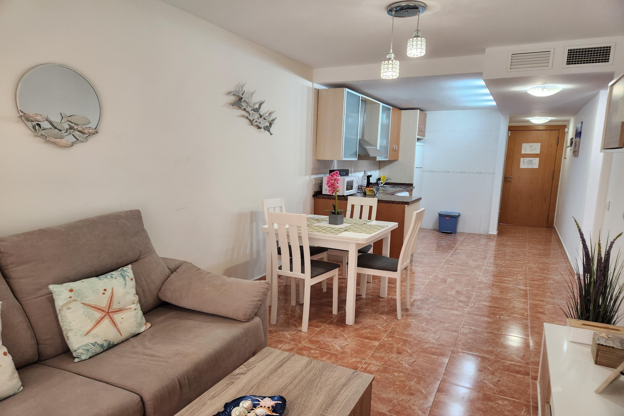 CT 362 AL - Primera Linea - Beachfront - Vera Playa-Wohnzimmer