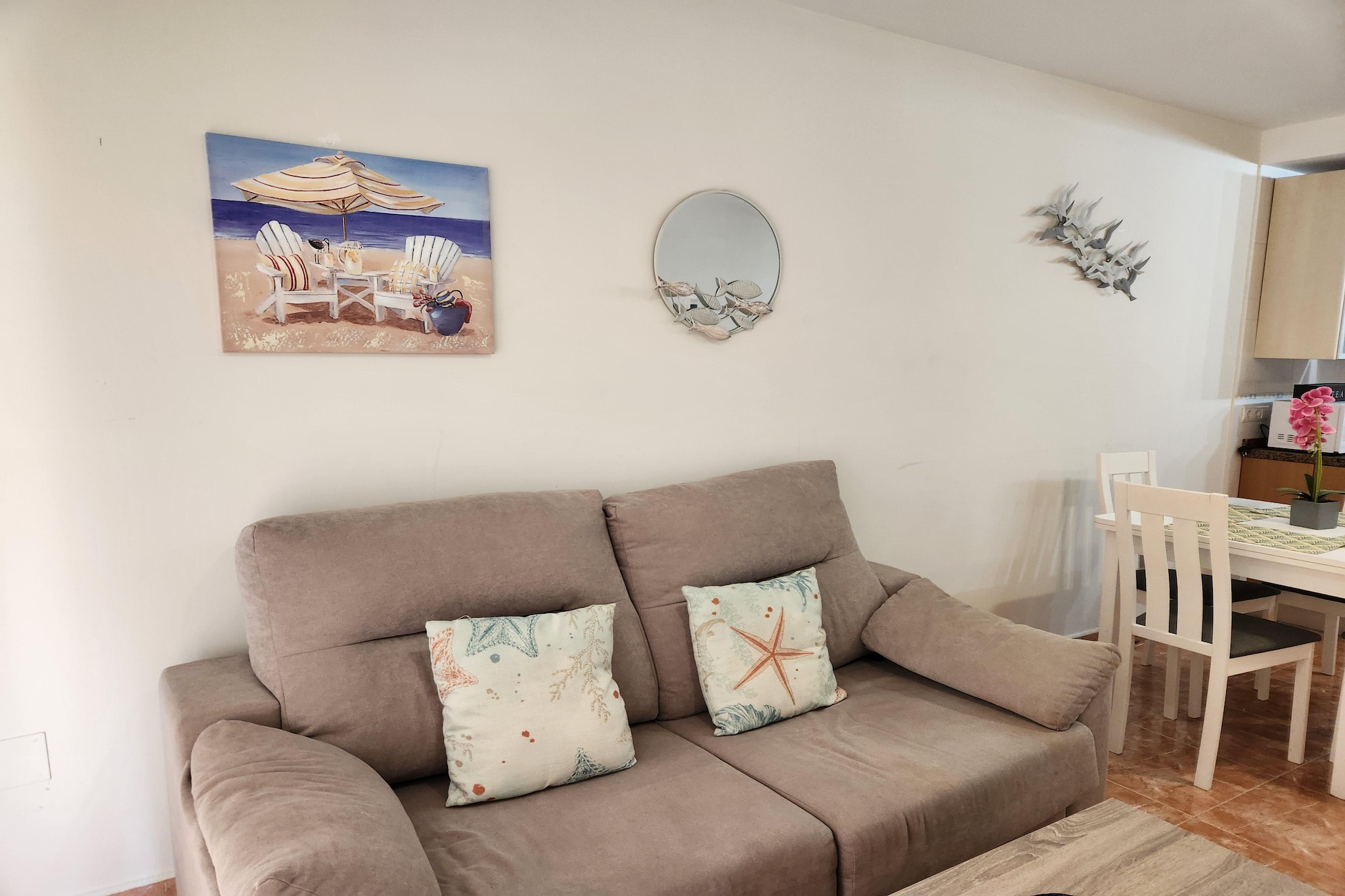 CT 362 AL - Primera Linea - Beachfront - Vera Playa-Wohnzimmer