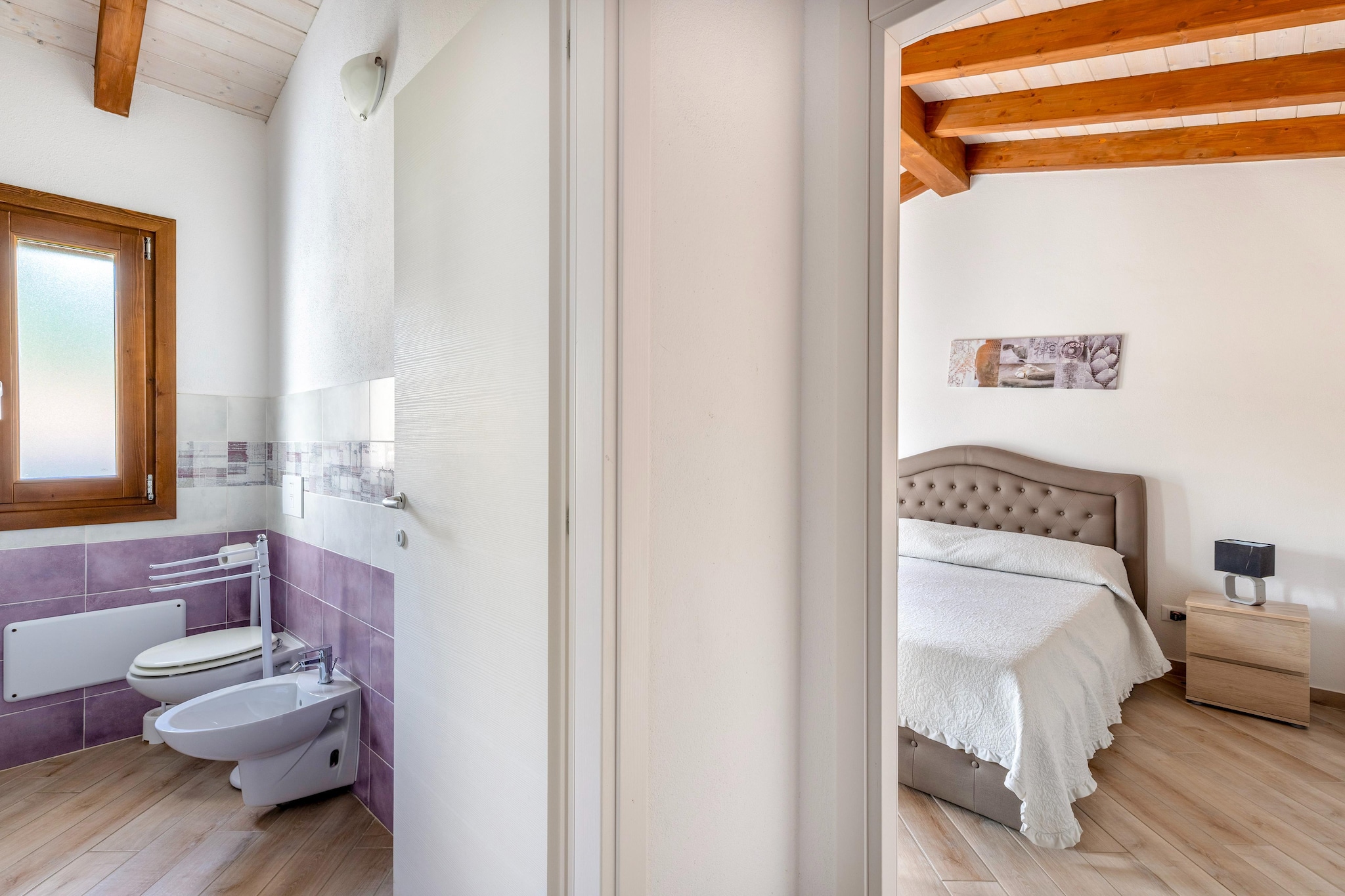 ATTICO MAREBLU-Badkamer