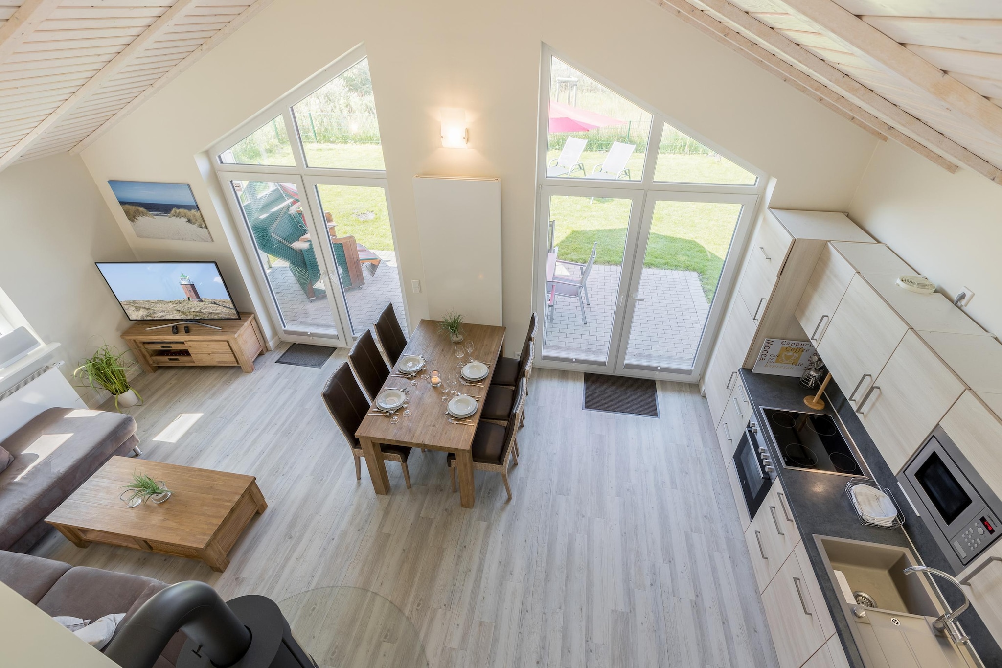 Ferienhaus in Dagebüll - Typ B-Woonkamer