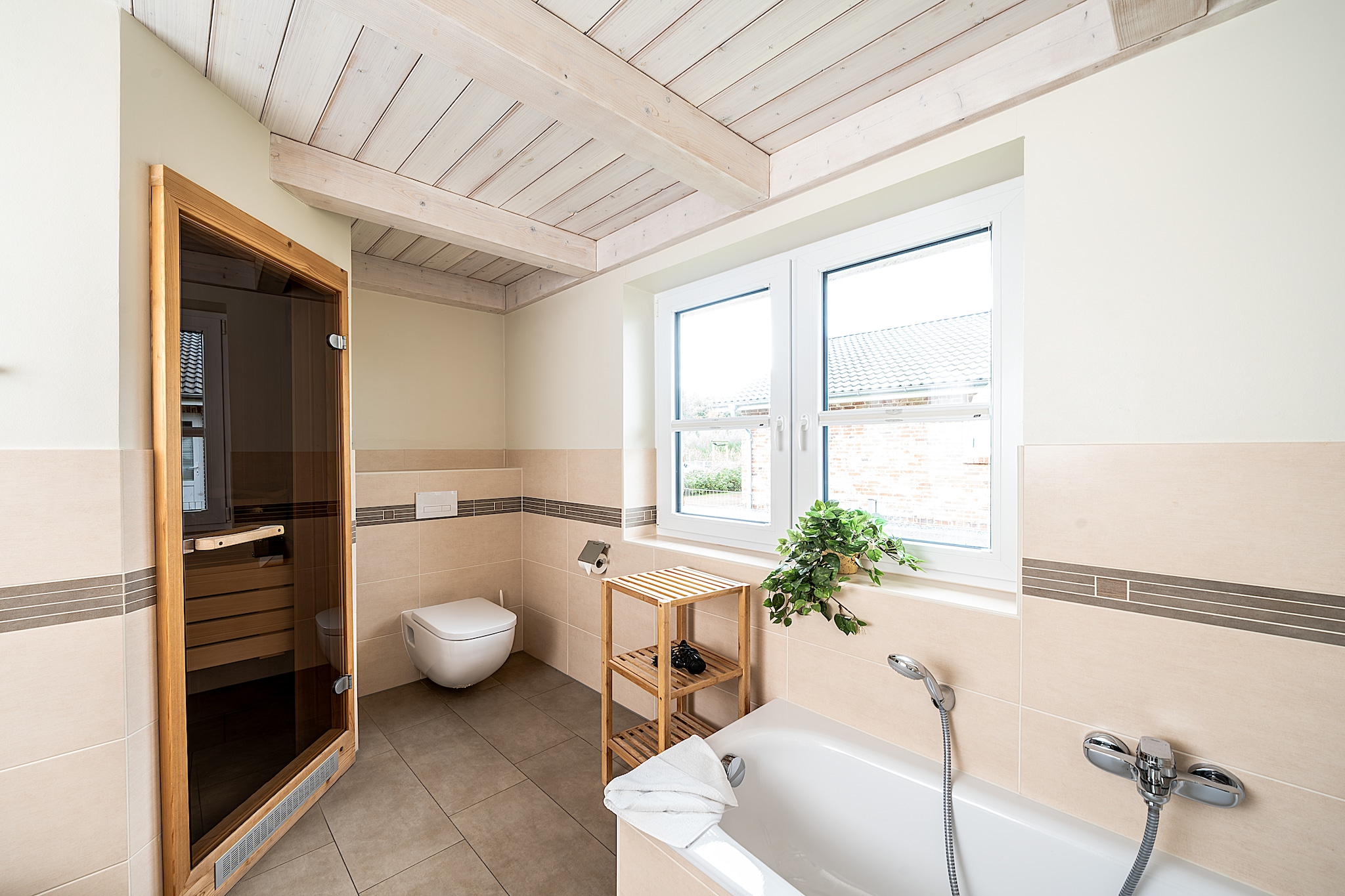 Ferienhaus in Dagebüll - Typ B-Badkamer