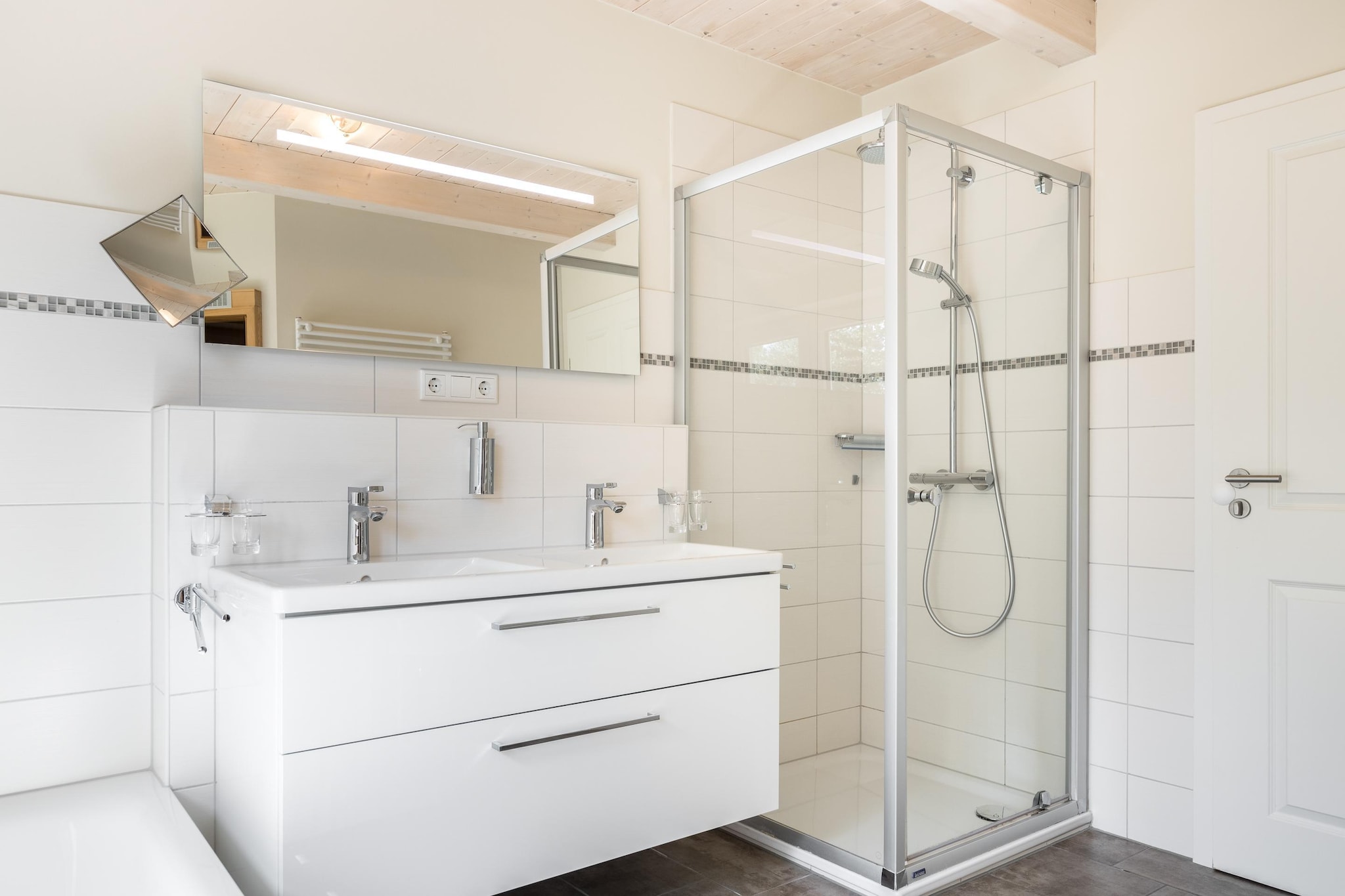 Ferienhaus in Dagebüll - Typ B-Badkamer