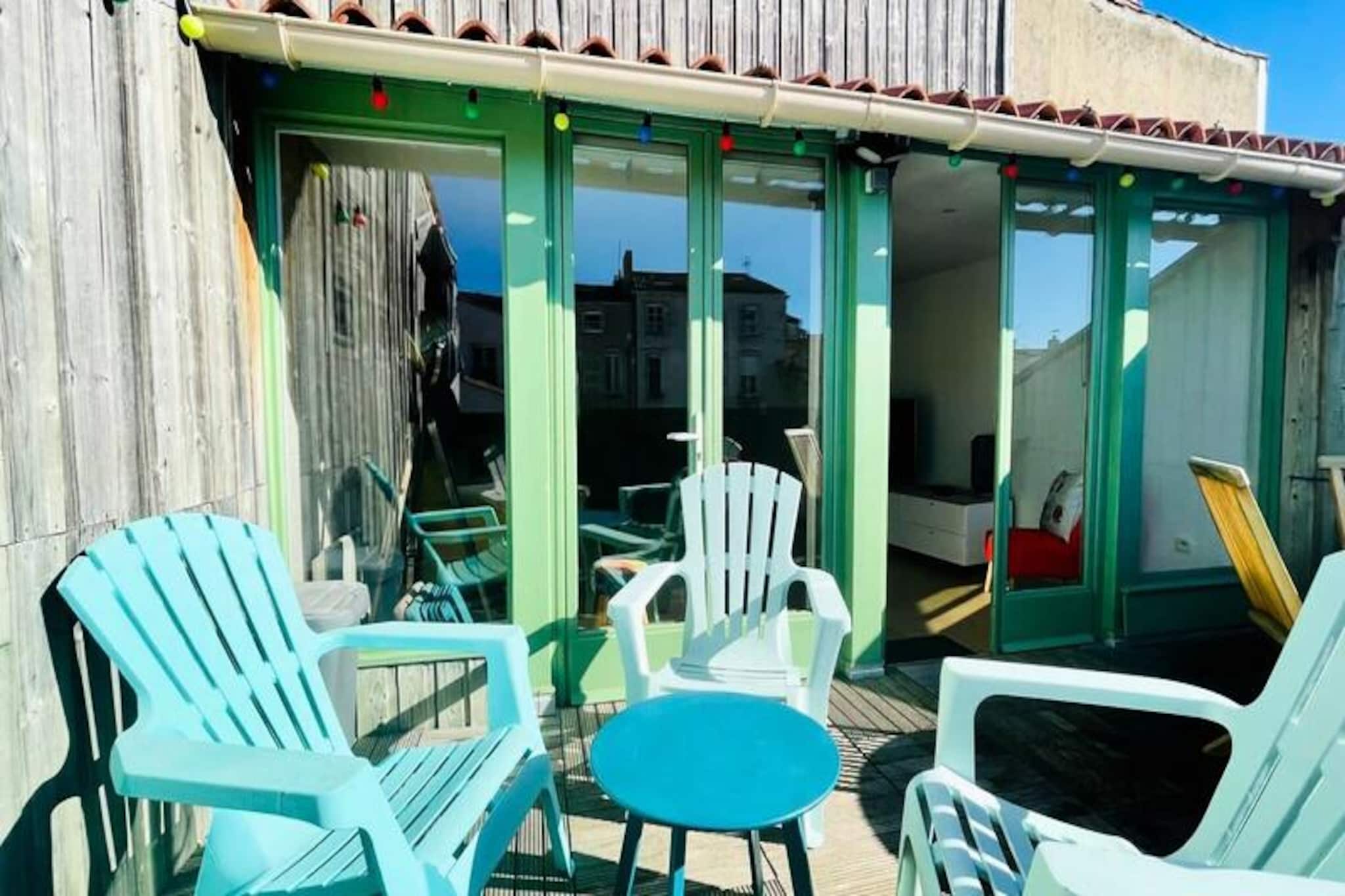 In the heart of La Rochelle's charming historic district, this delightful apartment offers a perfect blend of comfort and convenience for your getaway. Tucked away on a quiet pedestrian street, it provides a serene retreat just steps from the vibrant Central Market, the iconic Vieux Port, and the city's bustling cultural scene. Whether you're traveling with family or friends, this inviting space promises a memorable stay in one of France's most picturesque coastal towns.
The apartment is thoughtfully designed to cater to your every need. With two separate bedrooms, a spacious living and dining area, and a bathroom featuring a relaxing bathtub, it comfortably accommodates up to four guests. The fully equipped kitchen includes modern appliances such as a refrigerator with freezer, oven, microwave, hob, dishwasher, toaster, and both Nespresso and filter coffee machines, making it easy to prepare delicious meals. Entertainment is at your fingertips with a TV offering Netflix, OCS, Disney+, and Canal+, as well as high-speed Wi-Fi for your convenience. Please note, the apartment is located on the second floor of a building without an elevator, adding to its authentic charm.
Step outside and immerse yourself in the delights of La Rochelle. The Central Market is just a two-minute walk away, offering fresh produce and local specialties, while the Vieux Port, with its lively restaurants and stunning views, is only a ten-minute stroll. For a relaxing day, the lush La Rochelle Parks and Concurrence Beach are within walking distance. If you're feeling adventurous, the enchanting Ile de Ré is just a 20-minute drive away. Parking options include paid parking at Place de Verdun or free parking at L'Esplanade des Parcs, both within a ten-minute walk.
With the Aloha Concierge team at your service, you'll have access to personalized recommendations and support throughout your stay. From hidden gems to must-visit attractions, they'll help you uncover the best of La Rochelle. This apartment is more than just a place to stay—it's your gateway to an unforgettable French coastal experience.