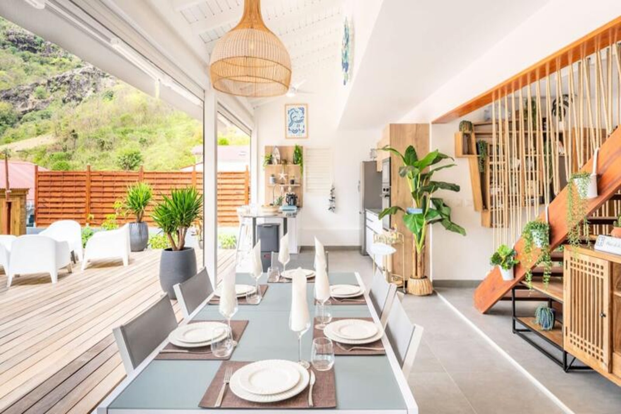 Villa on Les Saintes with Private Salt Pool