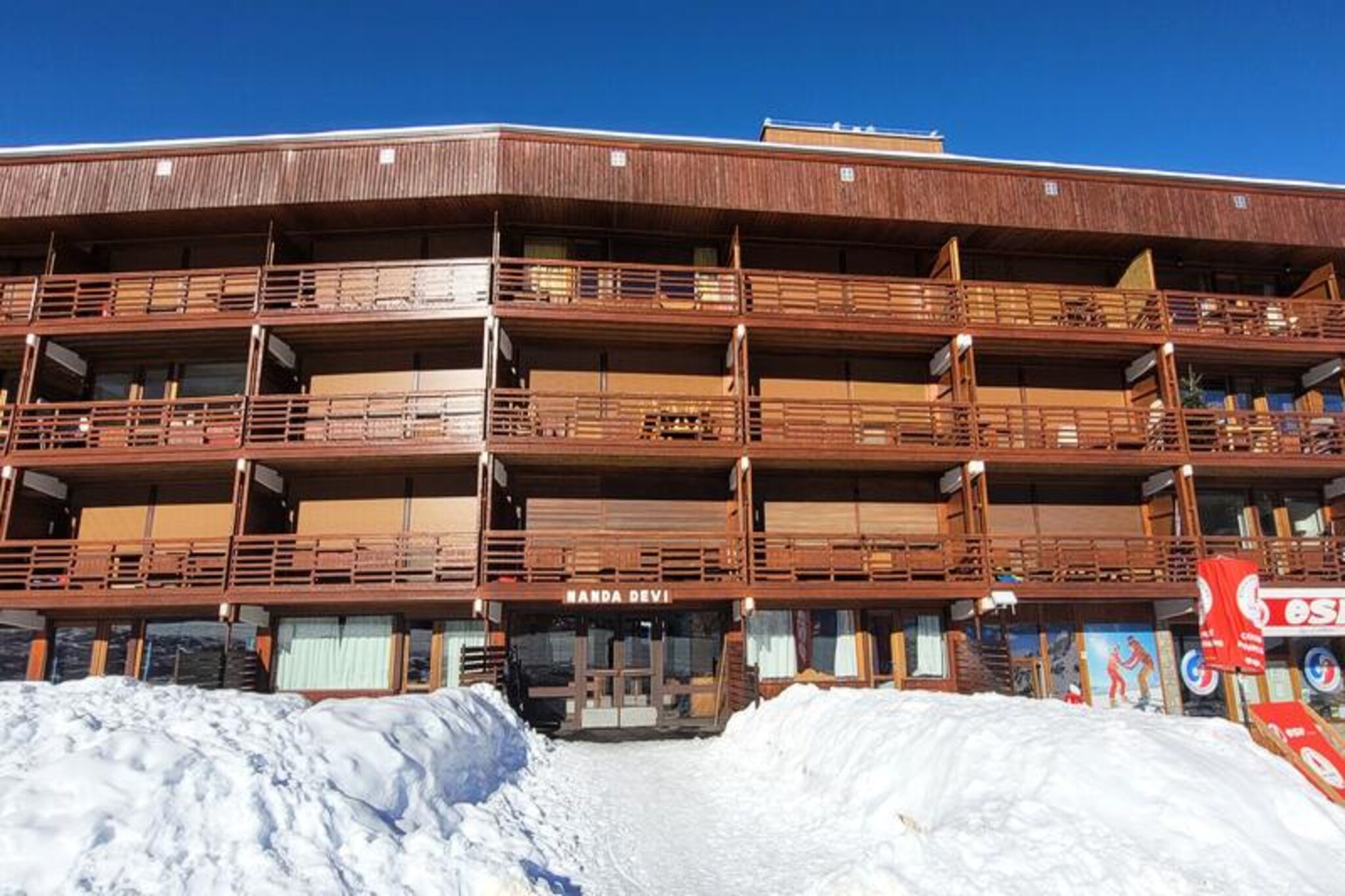 Apartment in Plagne Centre on Snow Front