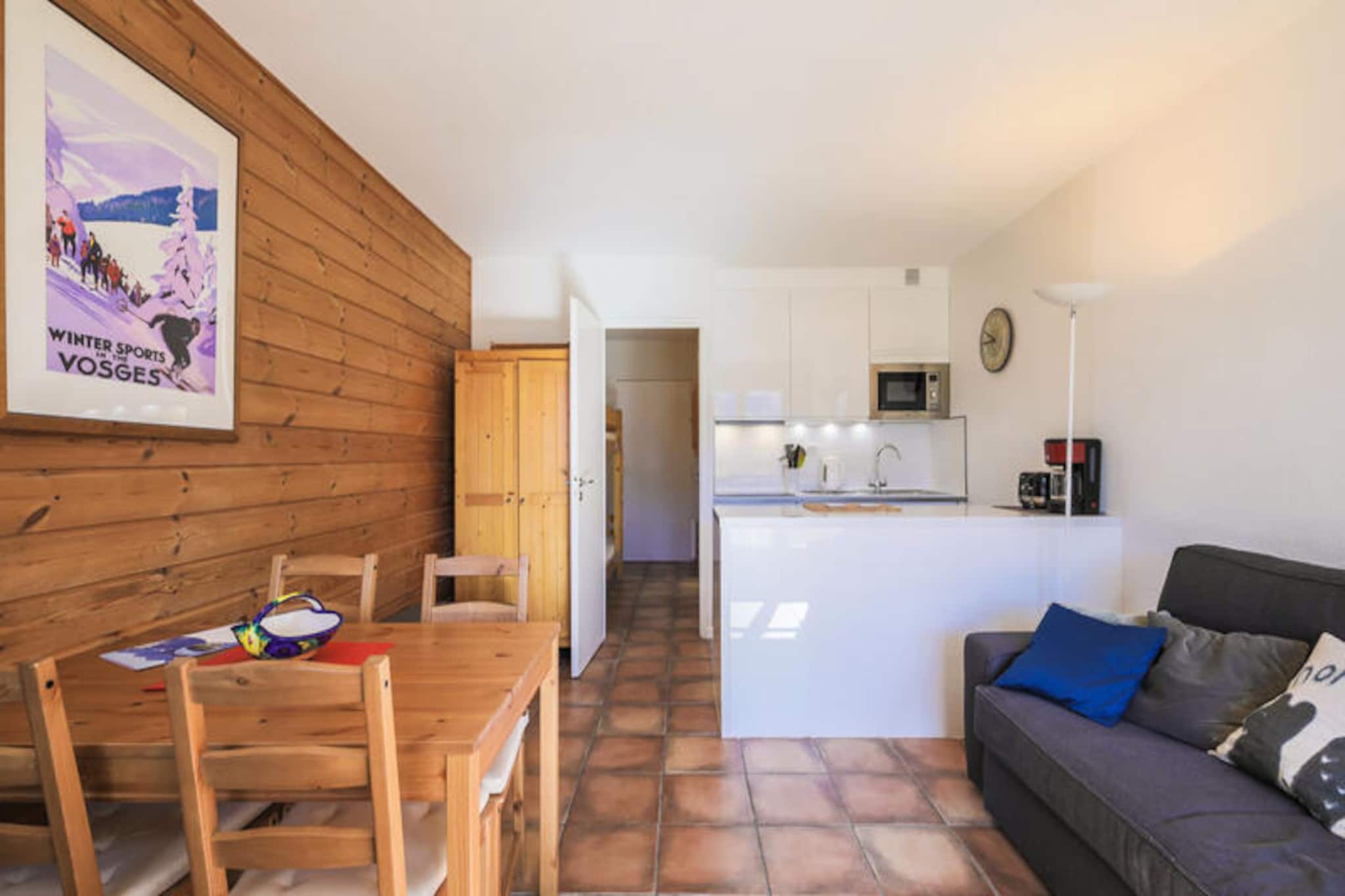 Apartment in Flaine with Alpine Ski Access
