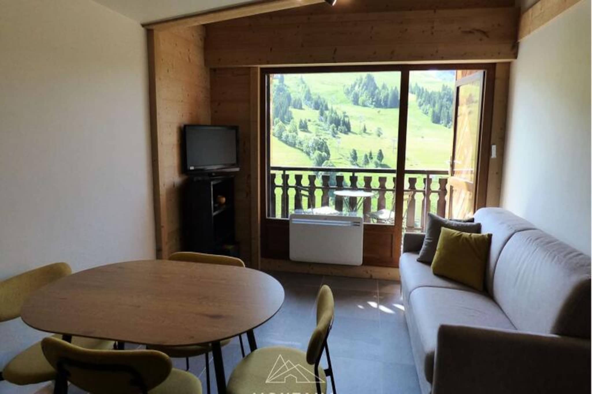 Apartment in Samance near Lachat Views