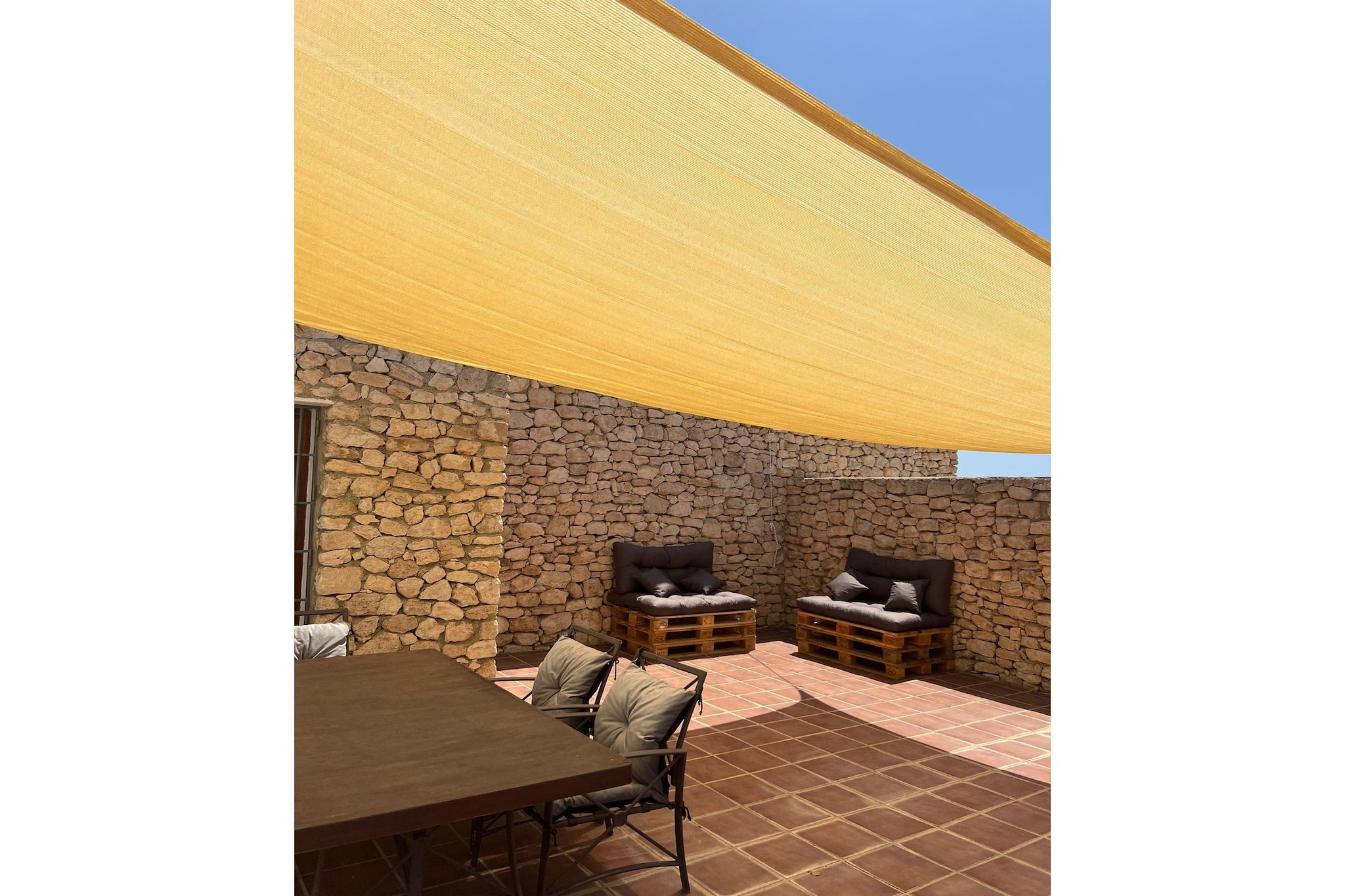 CT 354 AL - Faro's Casa Piedra - Agua Amarga - Cabo de Gata-Terrasbalkon