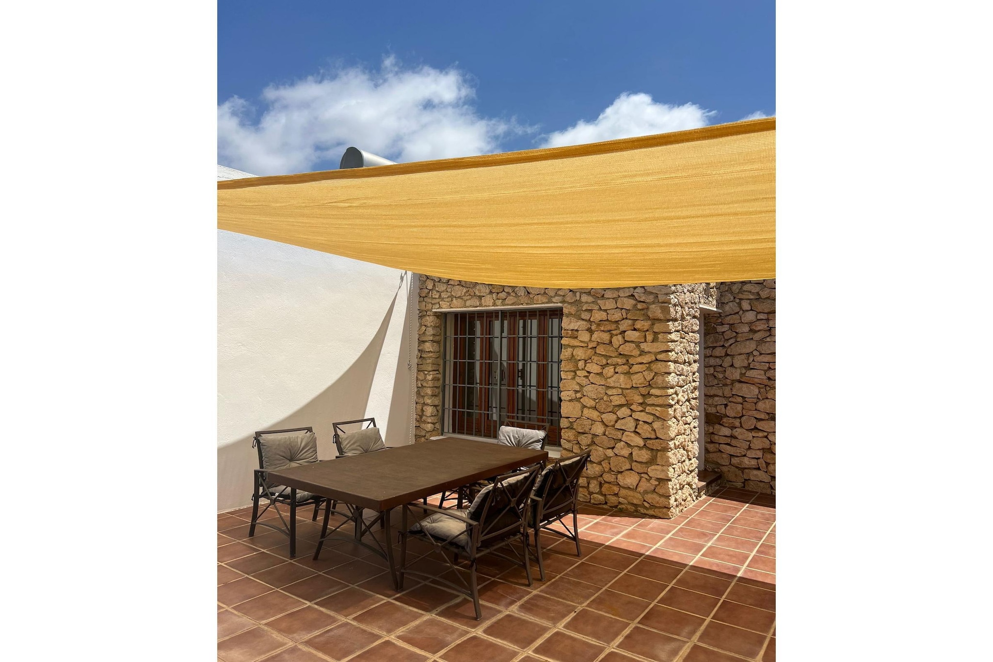 CT 354 AL - Faro's Casa Piedra - Agua Amarga - Cabo de Gata-Terrasbalkon