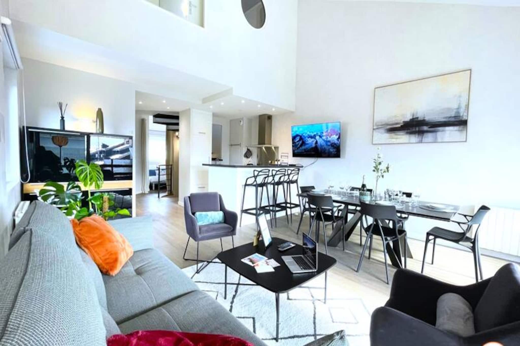Apartment in Deauville with Marina Views