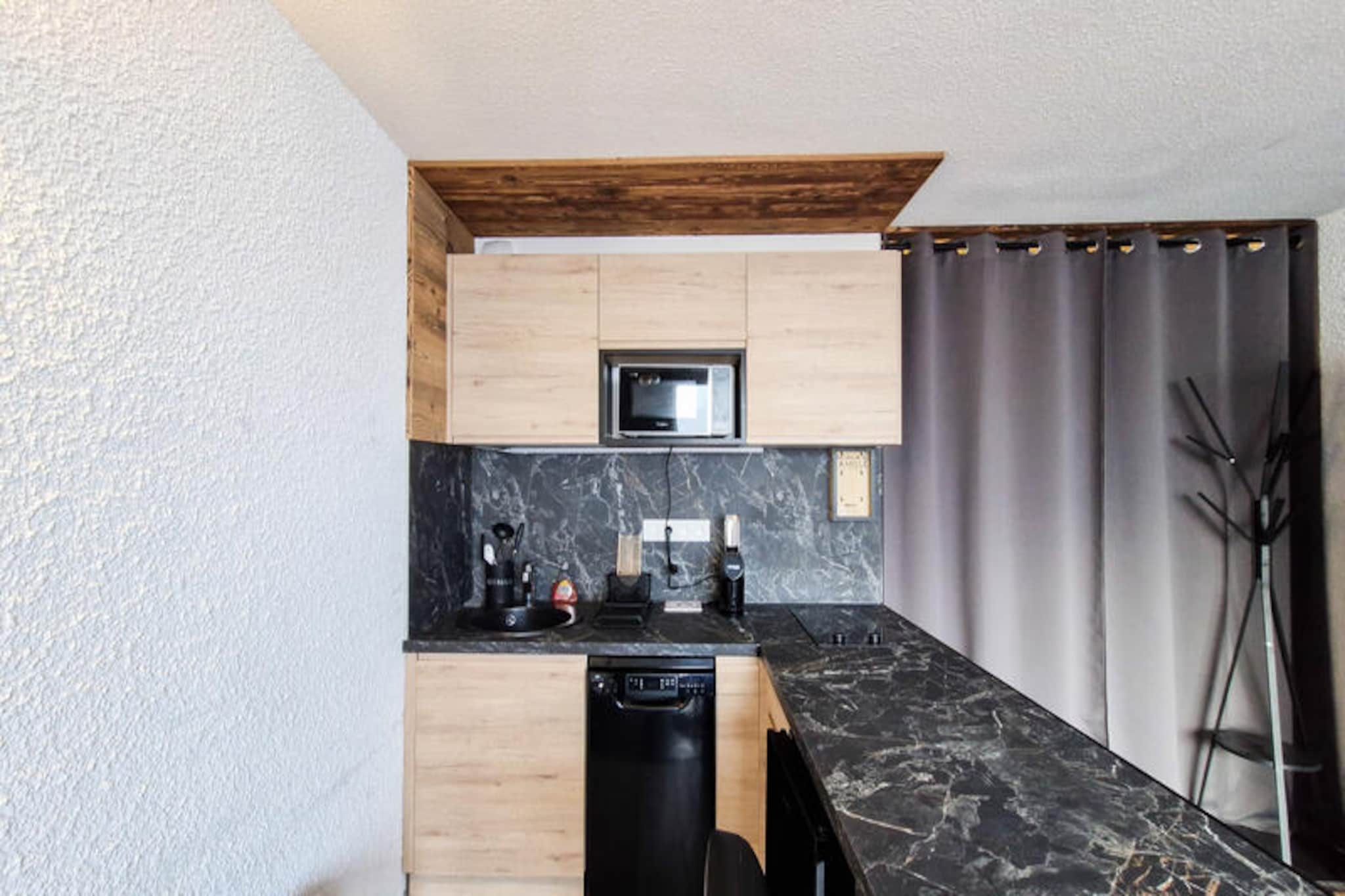 Renovated studio · Resort center · Balcony