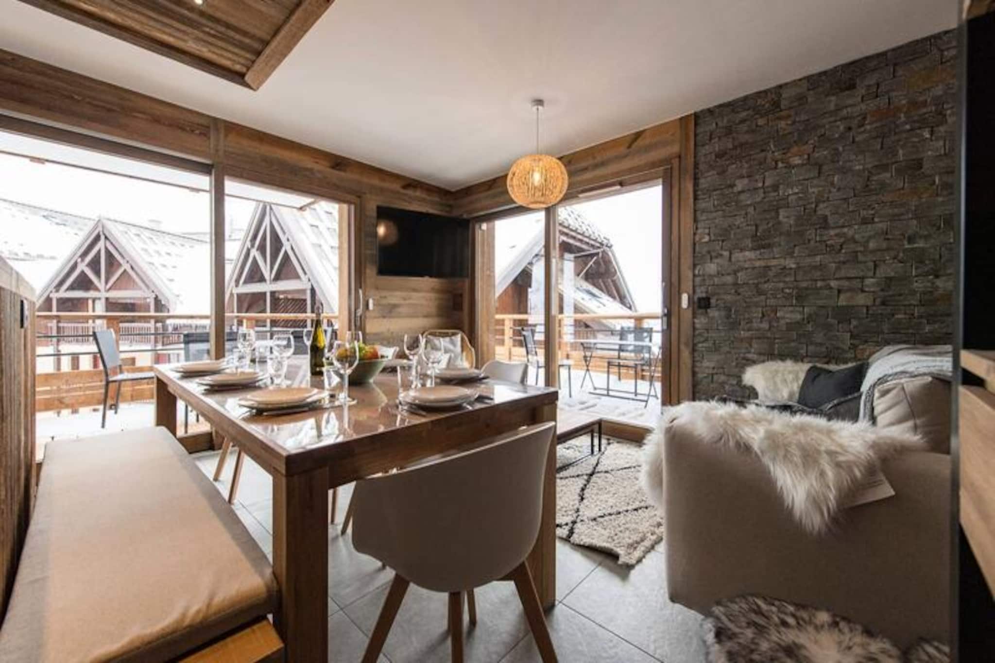 Apartment in Valmeinier at Ski Slopes