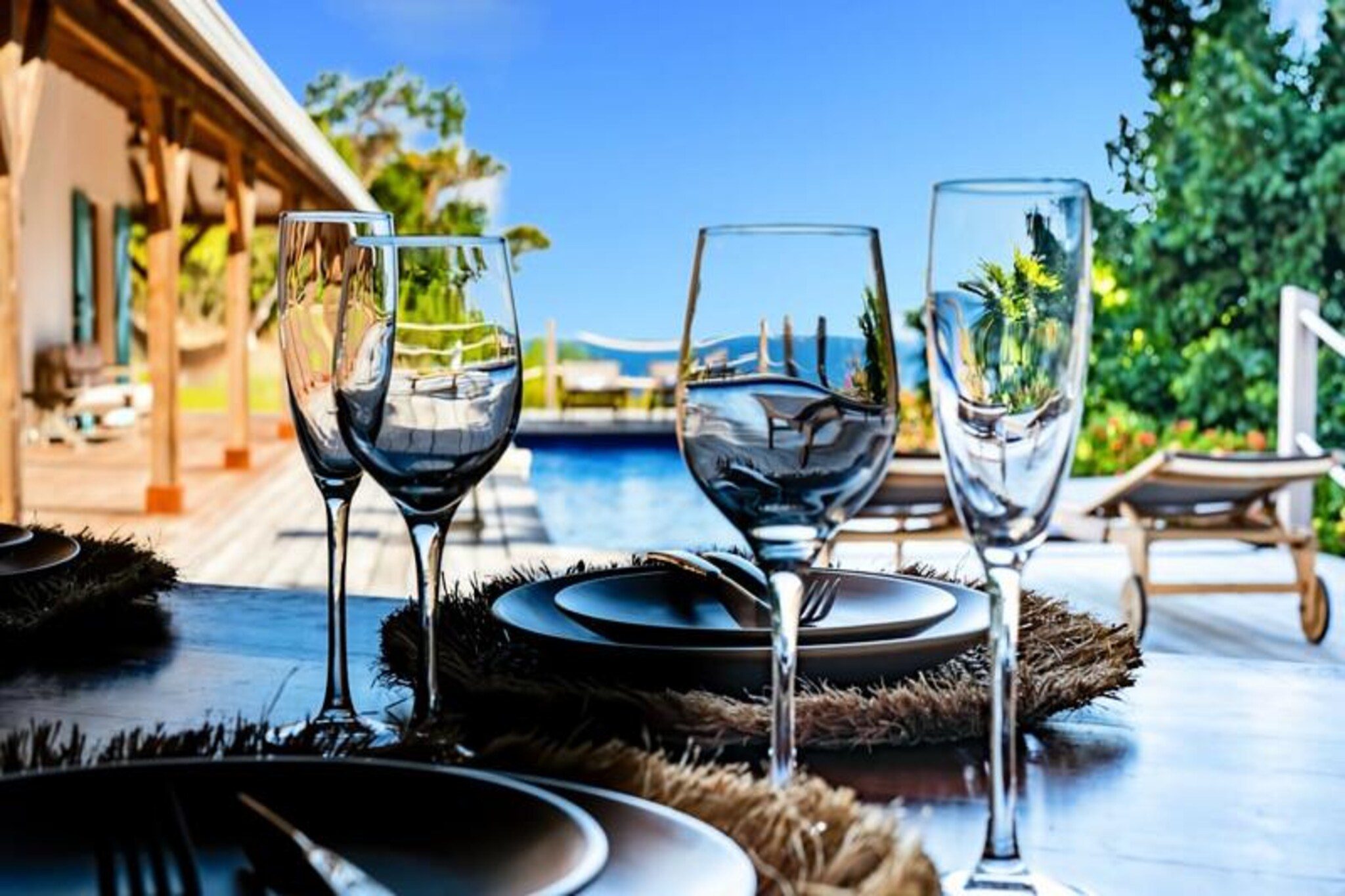 Villa in Capesterre with Pool & Sea View