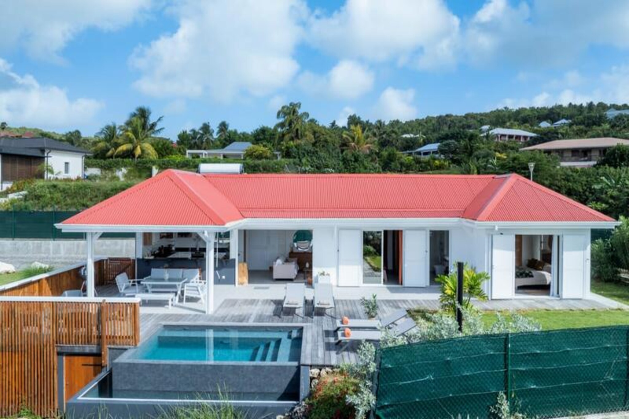 Villa in Grand-Bourg with Infinity Pool