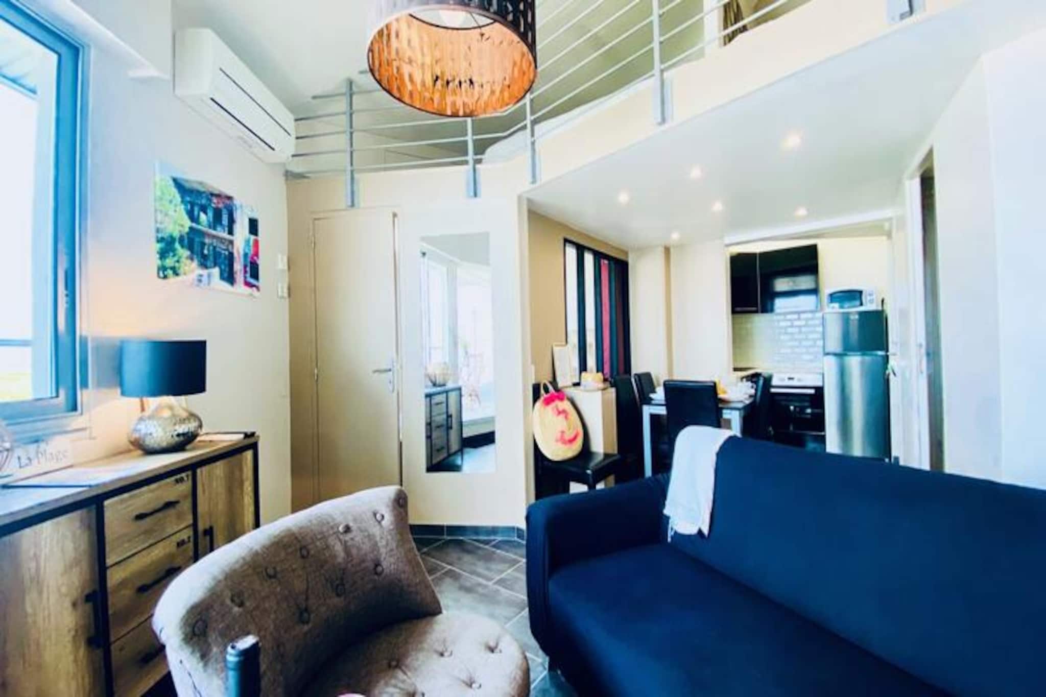 Apartment Grau-du-Roi with Sea View Terrace