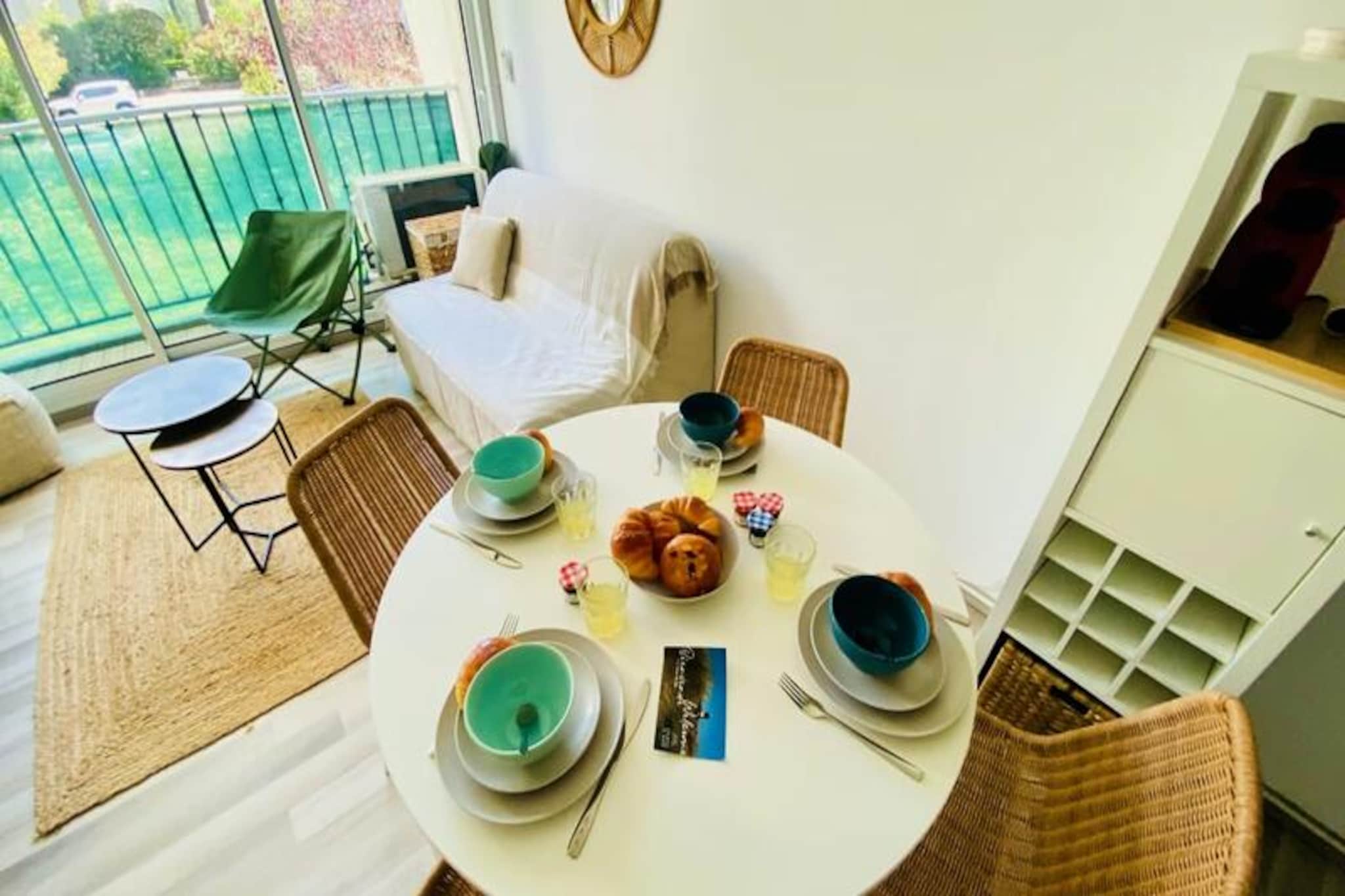 Résidence Sérénité - Appartement Une Chambre Proche De La Plage-Untagged