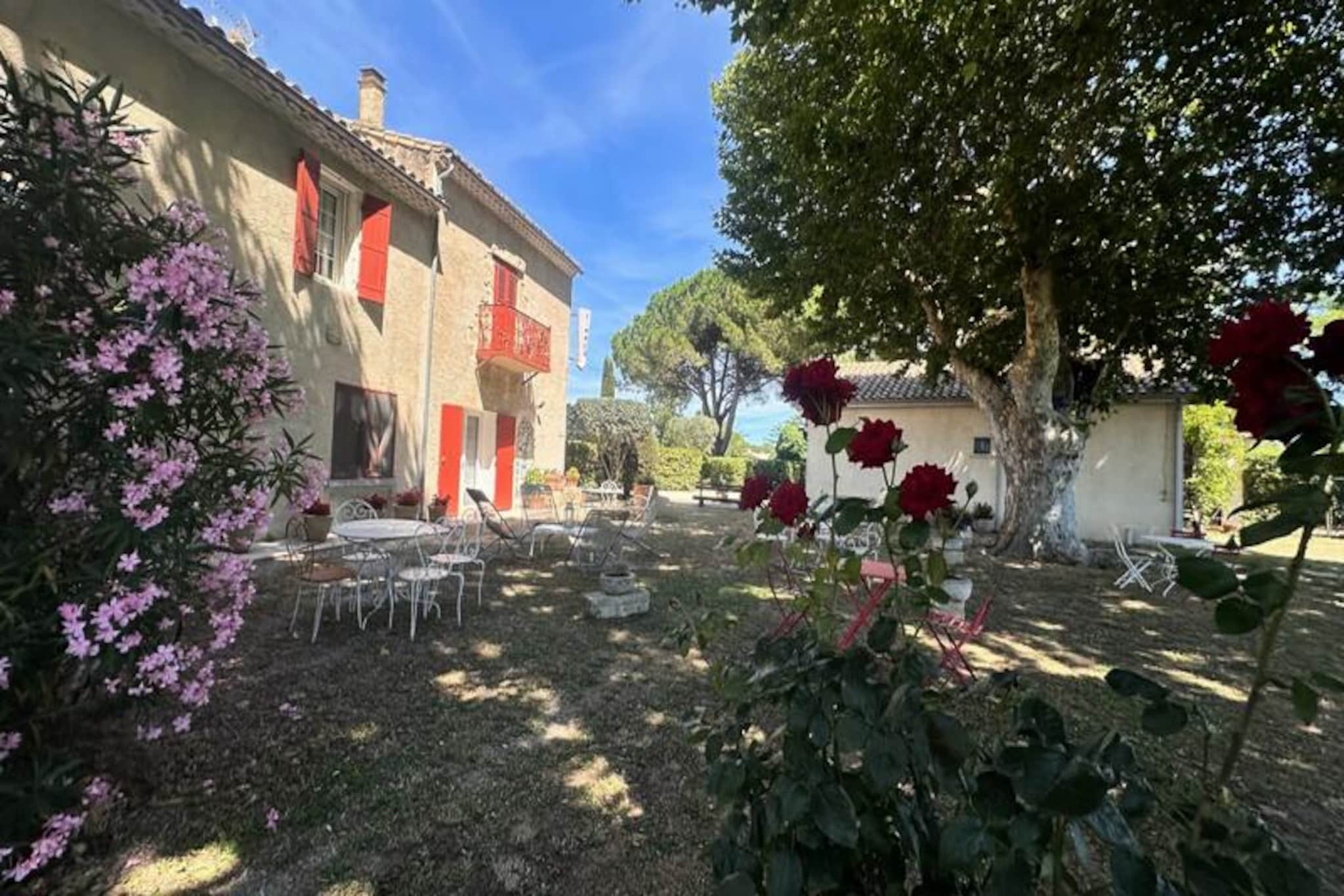 Amid the enchanting landscapes of Aigues-Mortes, the Gîte de la Cave invites you to experience the charm of a traditional Provençal farmhouse paired with modern comforts. Surrounded by the serene beauty of the Camargue, this delightful retreat offers a tranquil escape for nature enthusiasts and history lovers alike. Picture yourself enjoying a leisurely breakfast on the shaded terrace, with the scent of lavender in the air and the promise of a day filled with discovery. 

Inside, the gîte boasts a warm and elegant décor, featuring a fully equipped kitchen that opens onto a cozy dining area and living room. The comfortable bedroom and modern bathroom ensure a restful stay, while the shaded garden, complete with a table, chairs, and a barbecue, provides the perfect setting for al fresco dining. With private parking and a secure garage for bicycles, every detail has been considered for your convenience. 

Just a short drive away, the golden sands of Le Grau-du-Roi beach await, offering the perfect spot to unwind by the sea. Explore the historic town of Aigues-Mortes, with its iconic 13th-century ramparts and charming streets lined with shops and restaurants. For those seeking adventure, the surrounding Camargue region is a haven for birdwatching, cycling, and discovering the unique flora and fauna of this extraordinary area. 

Whether you're here for a romantic getaway, a family holiday, or a peaceful retreat, the Gîte de la Cave promises an unforgettable stay in the heart of Provence. Let the magic of Aigues-Mortes and the Camargue captivate you.