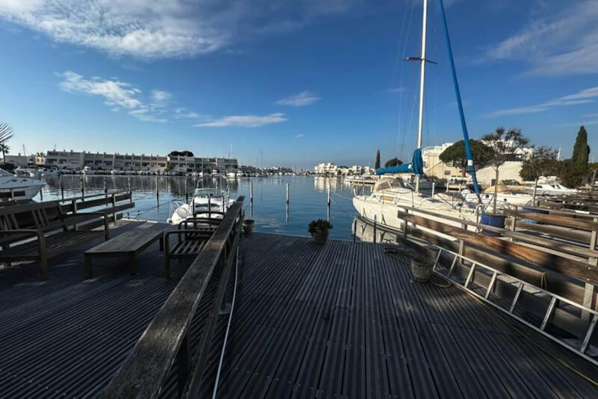 Apartment in Port Camargue with Marina View