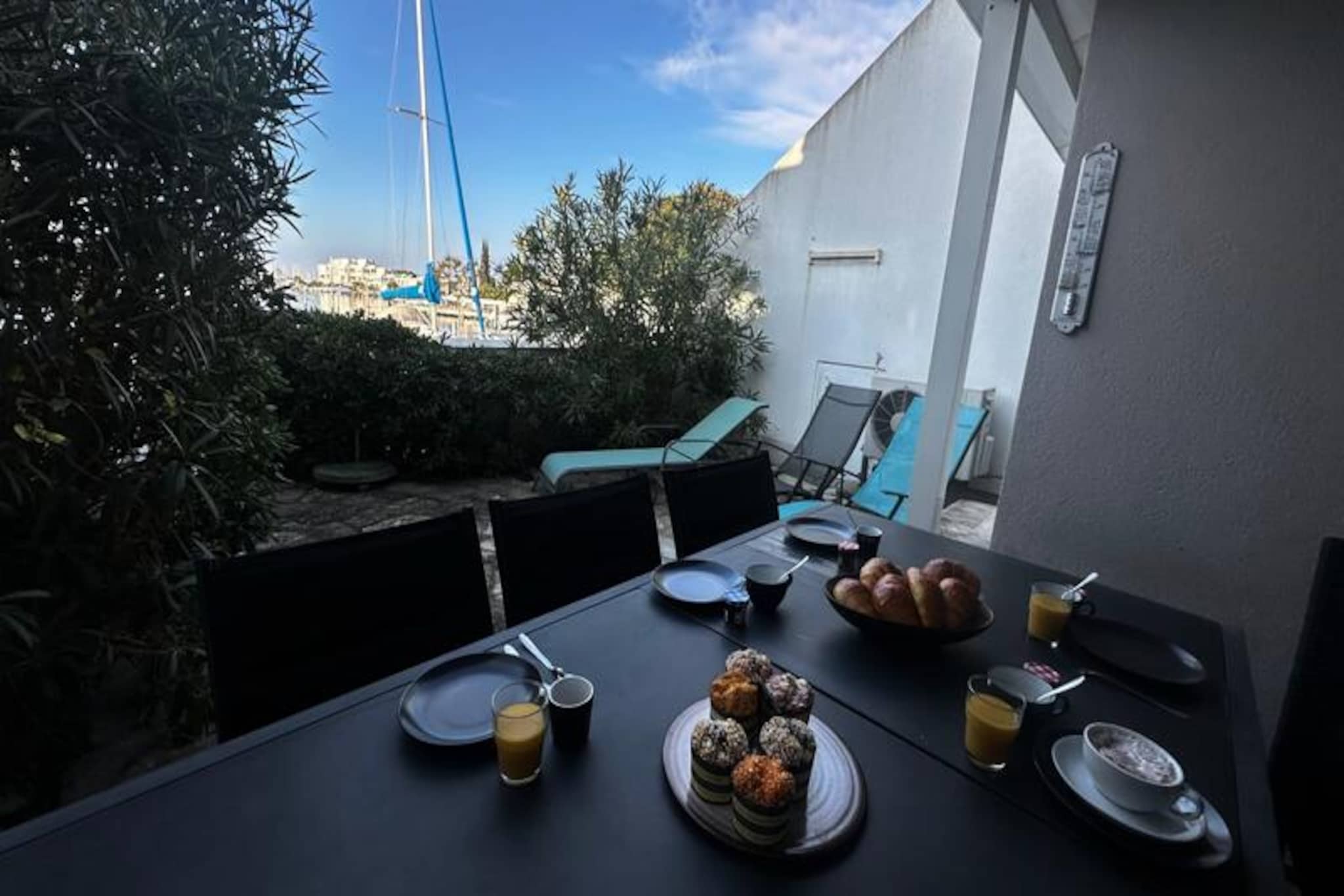 Apartment in Port Camargue with Marina View