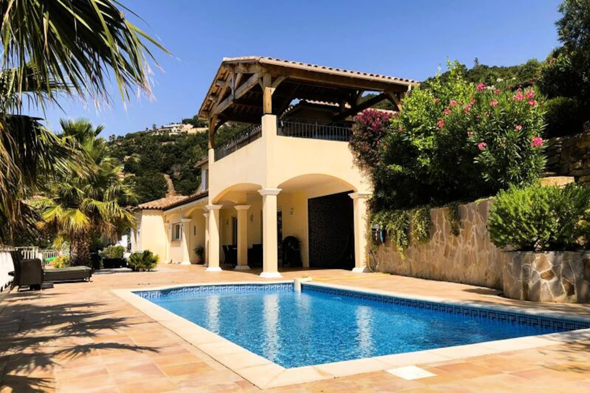 Villa in Valcros with Pool and Sea View